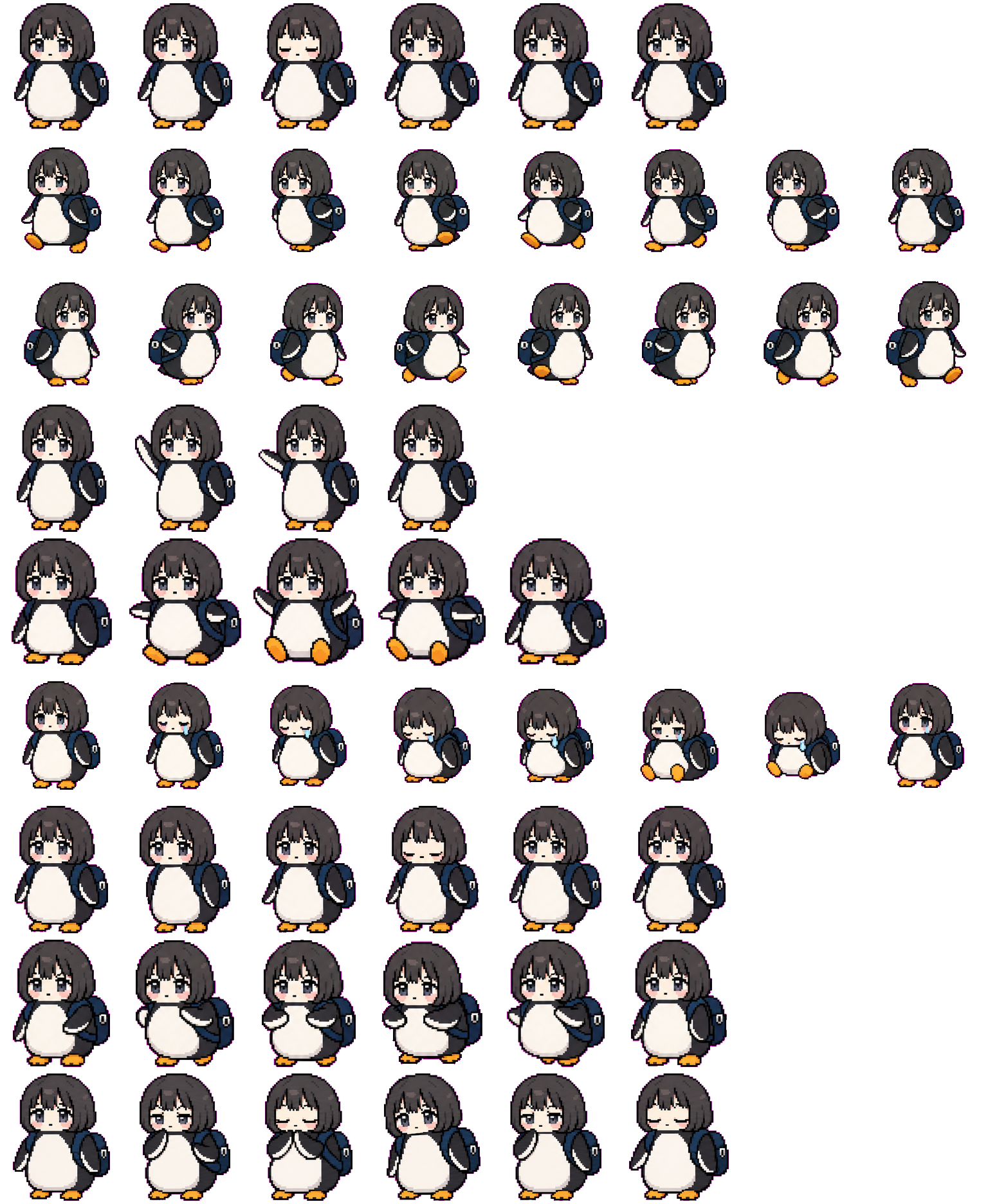Tomori Penguin Codex Pet 动态桌面宠物预览图