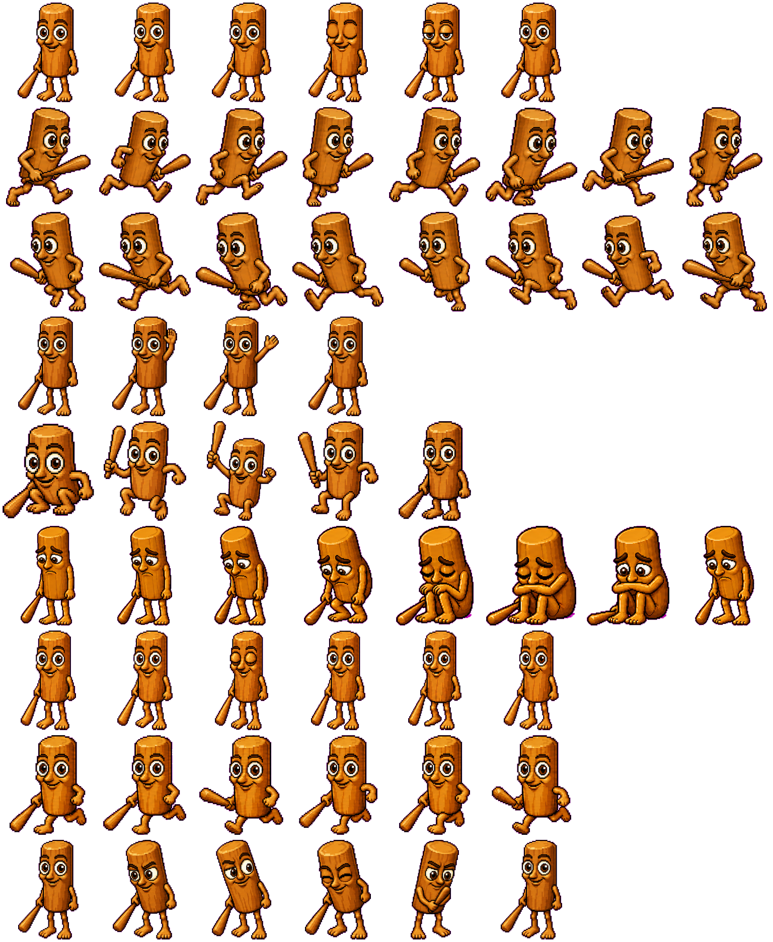 Triple T spritesheet preview