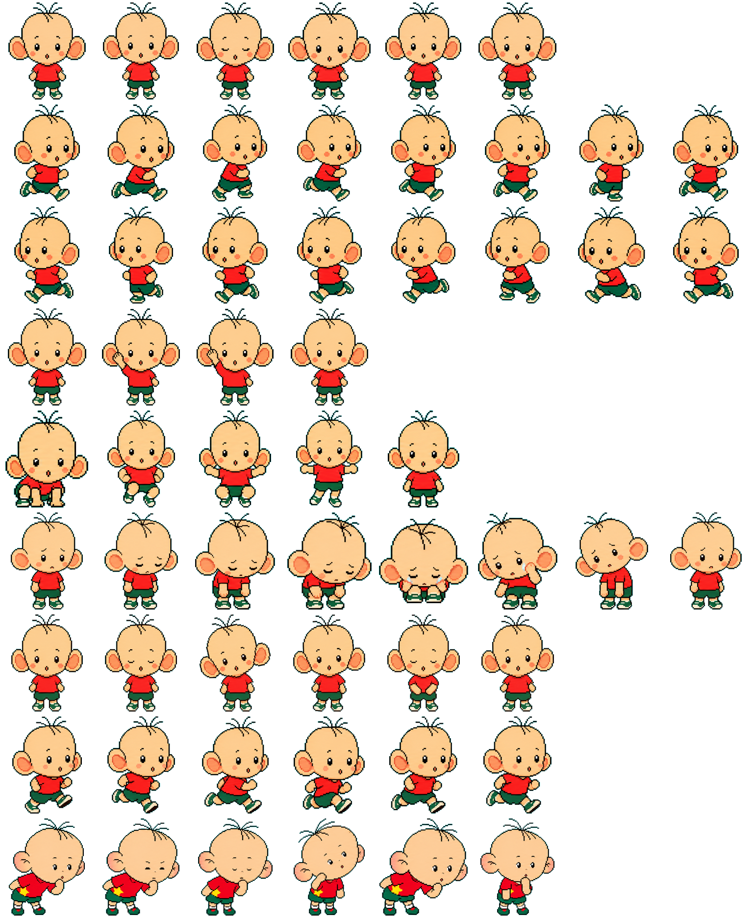 Tutu spritesheet preview
