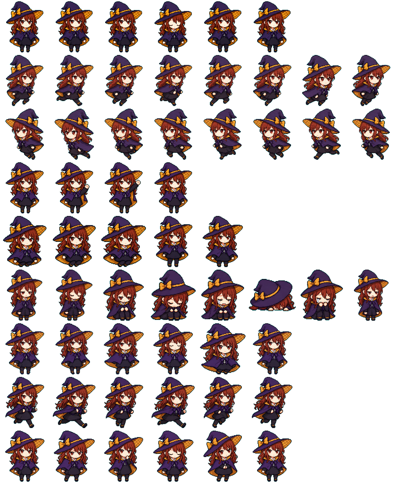 Uenohara Ayano spritesheet preview