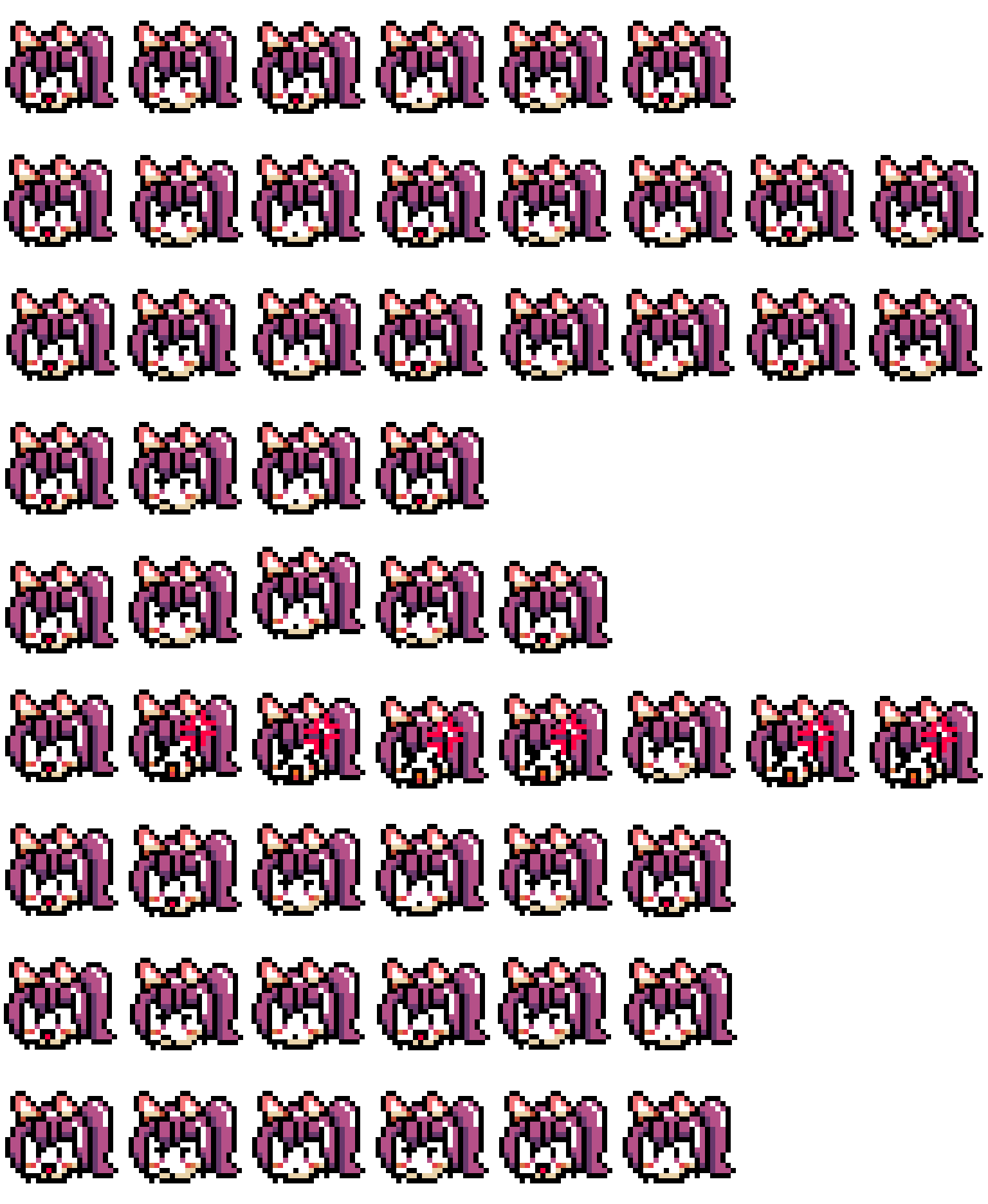 umaru spritesheet preview