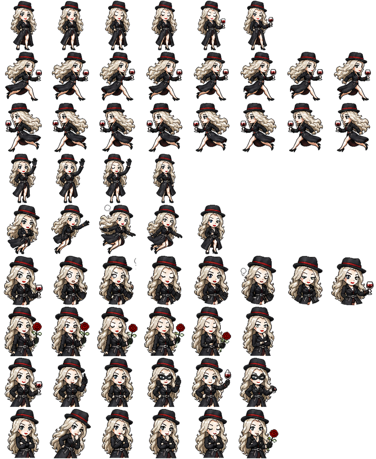 Vermouth animated desktop pet preview for Codex Pet
