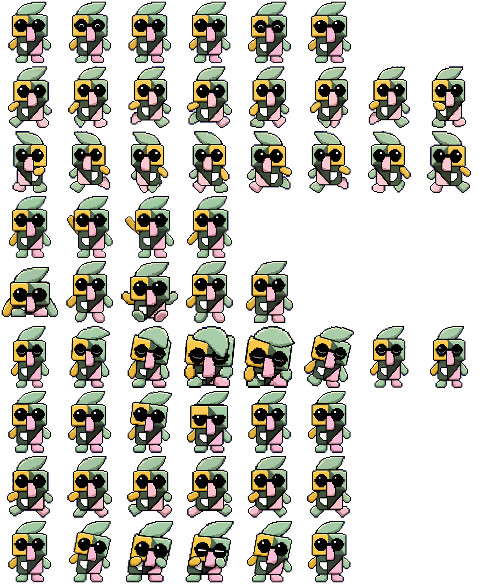 Vexlak spritesheet preview