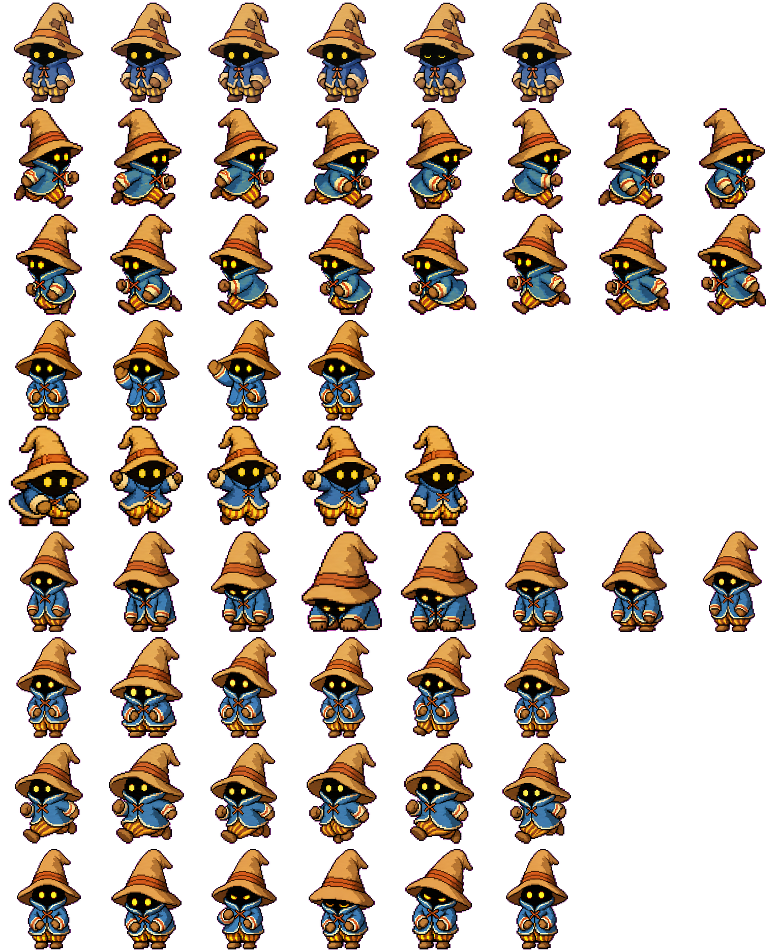 Vivi spritesheet preview