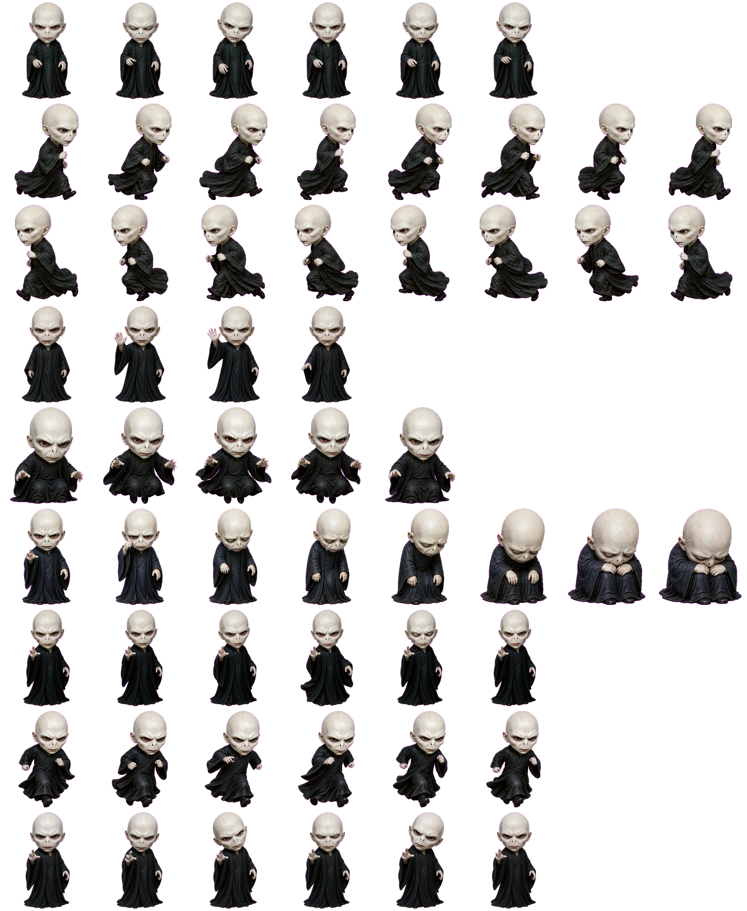 Voldy spritesheet preview