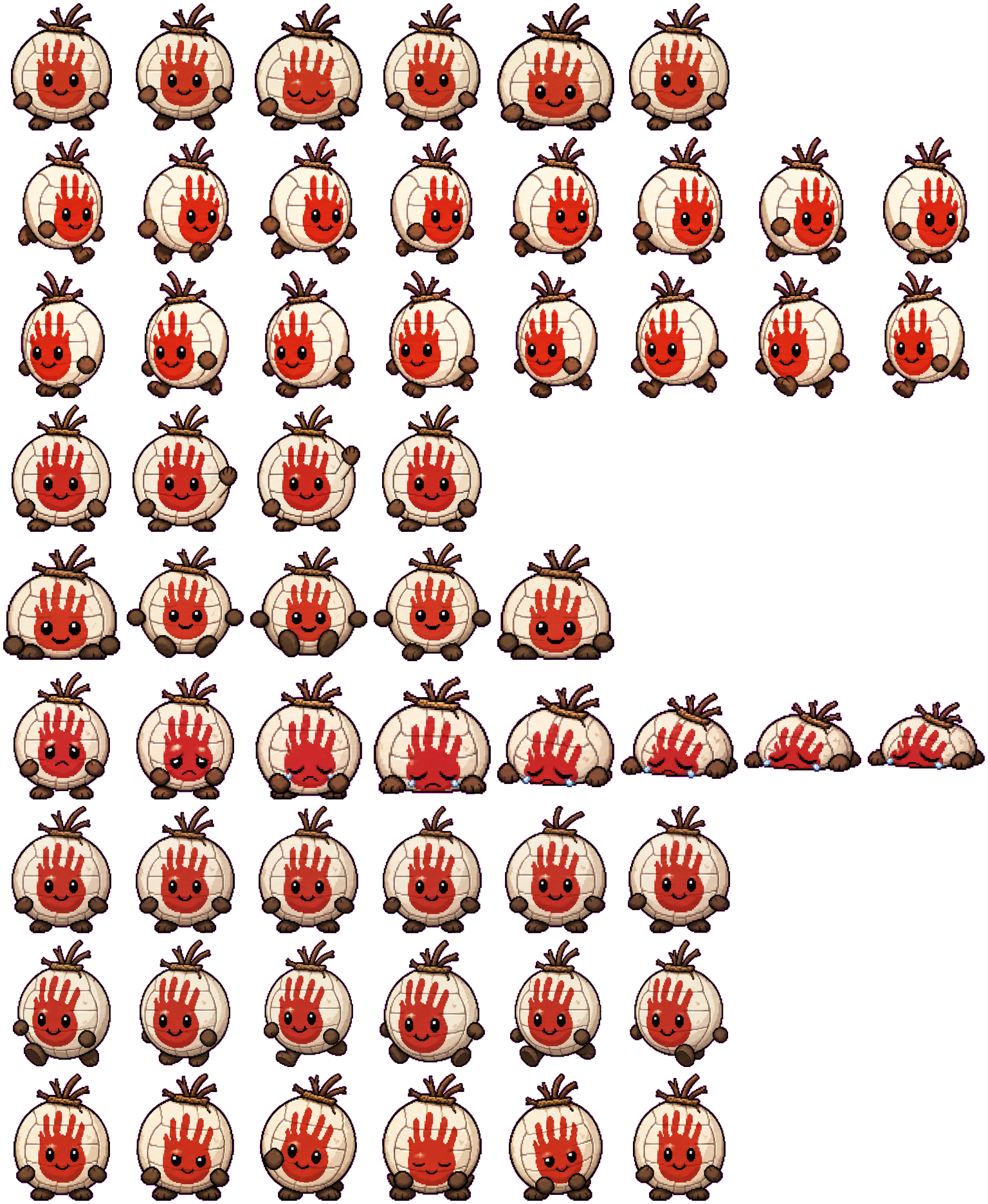 Volley spritesheet preview