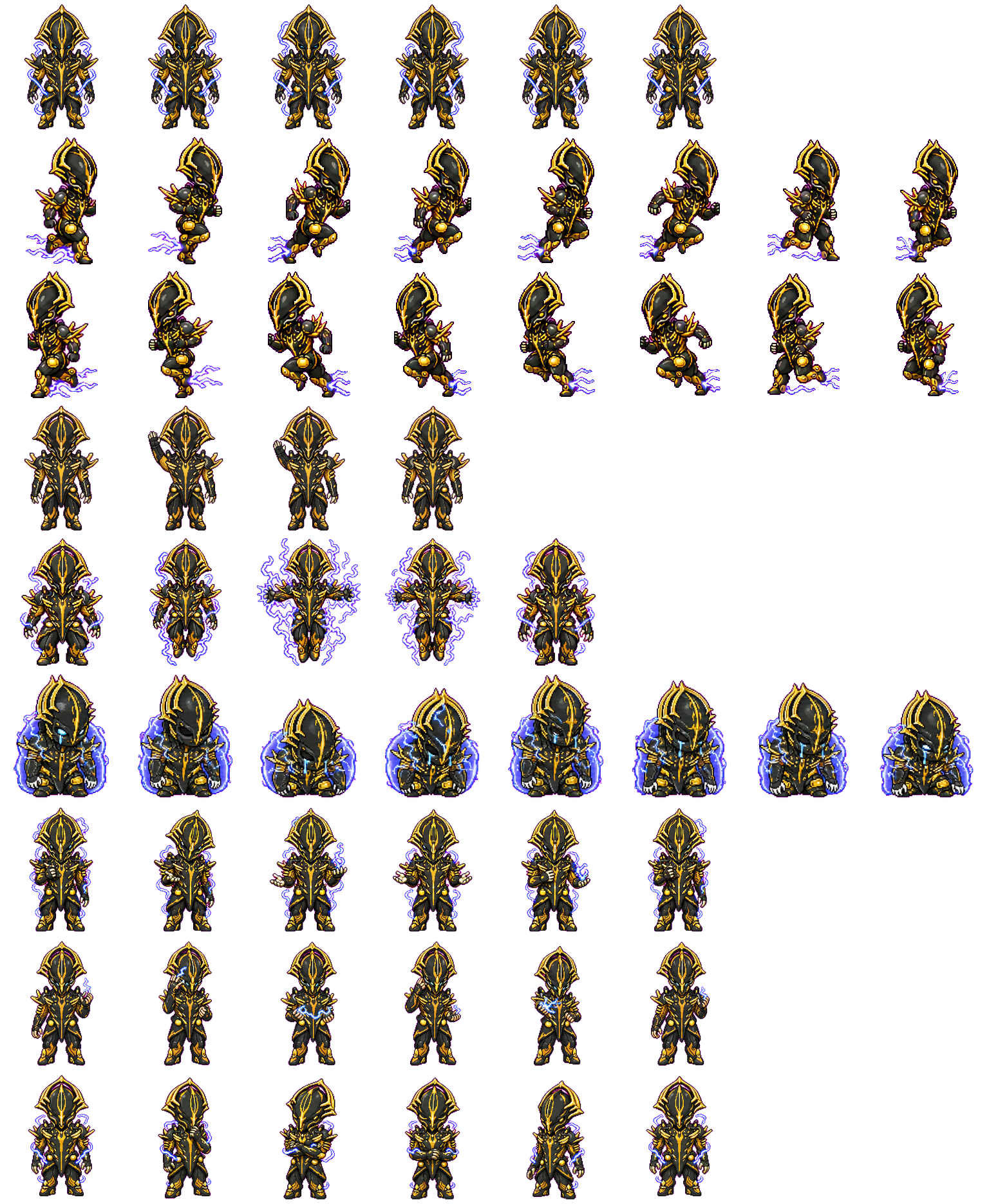 Volt Prime Pixel animated desktop pet preview for Codex Pet
