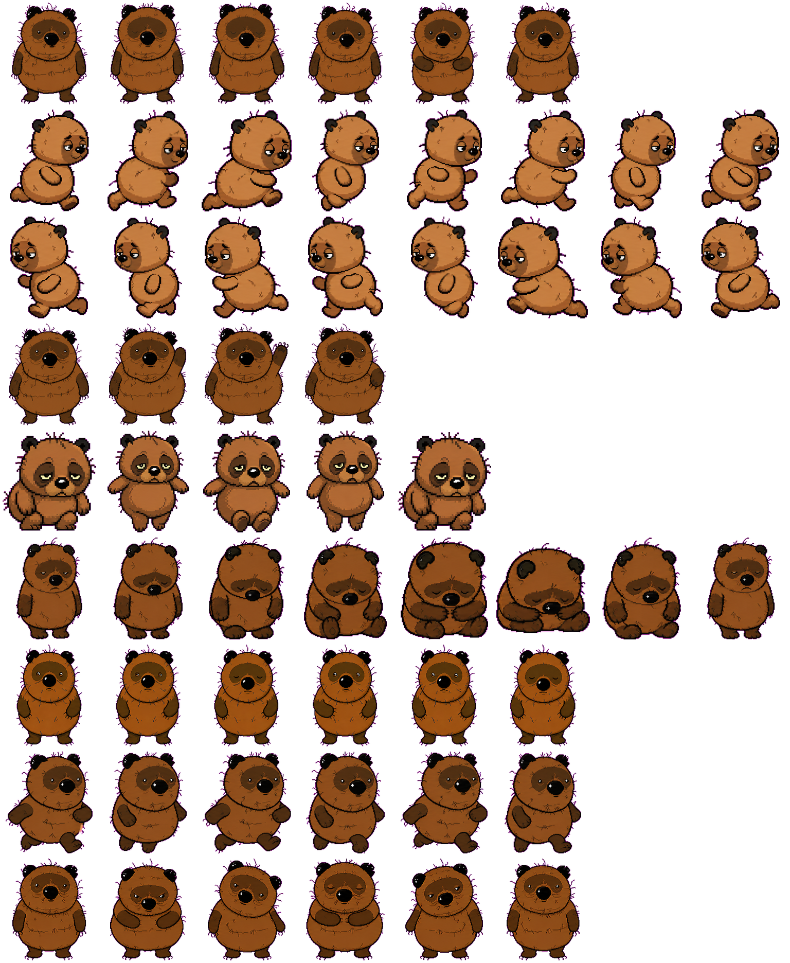 Vonnie spritesheet preview