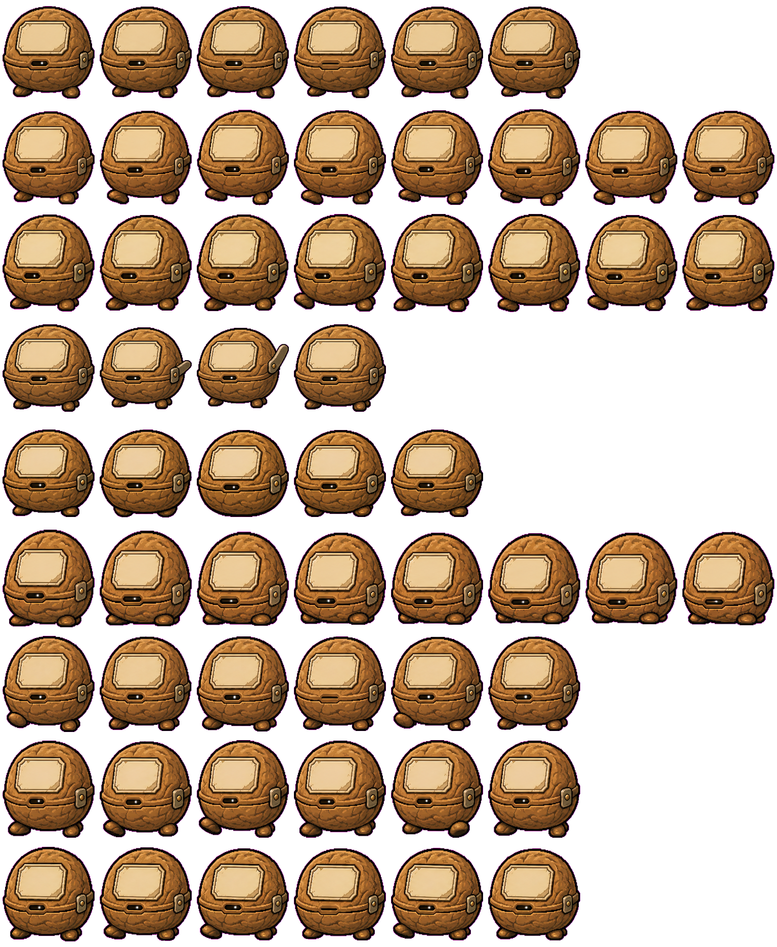 Walnut Label Runner animated desktop pet preview for Codex Pet