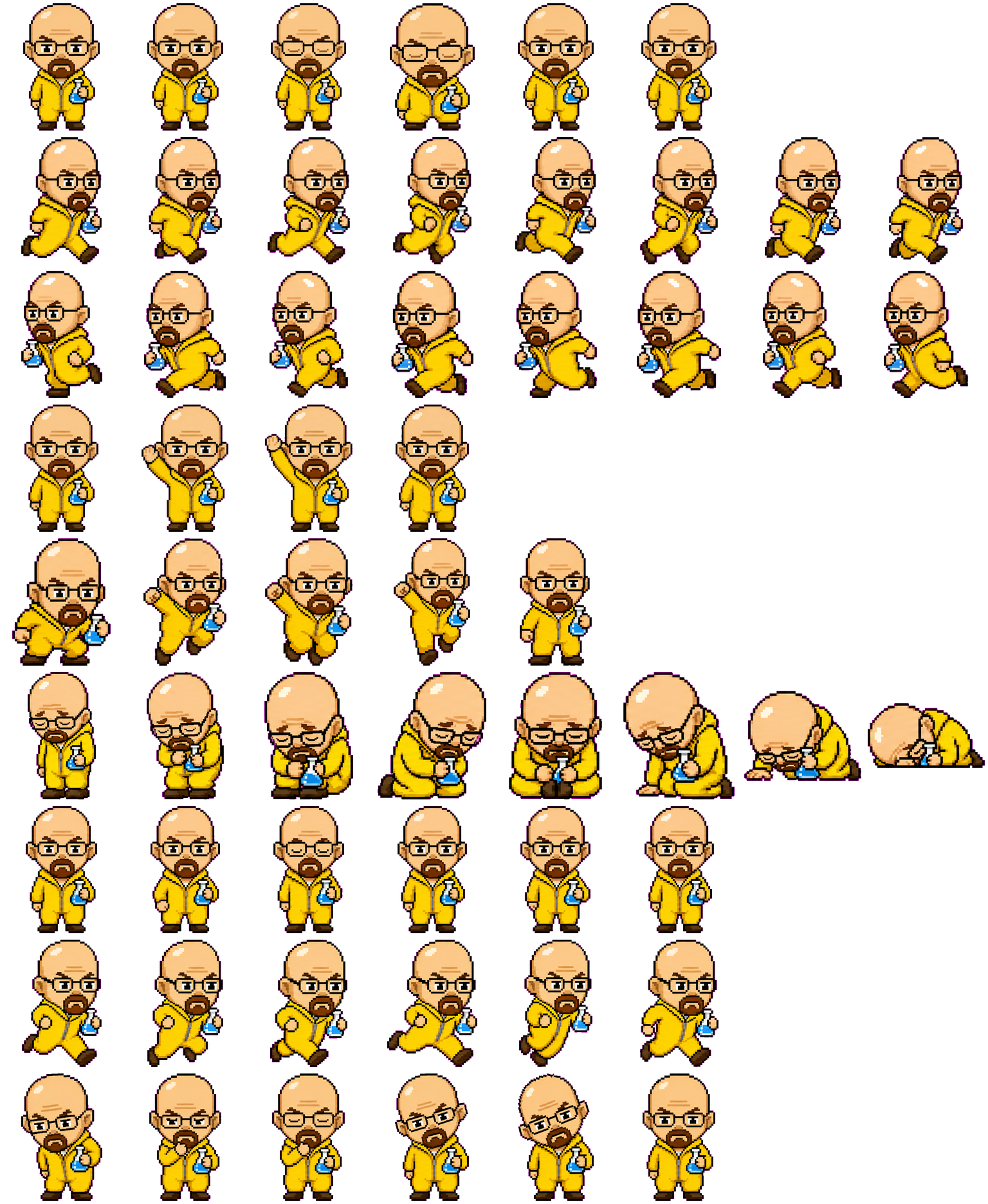 Walter spritesheet preview
