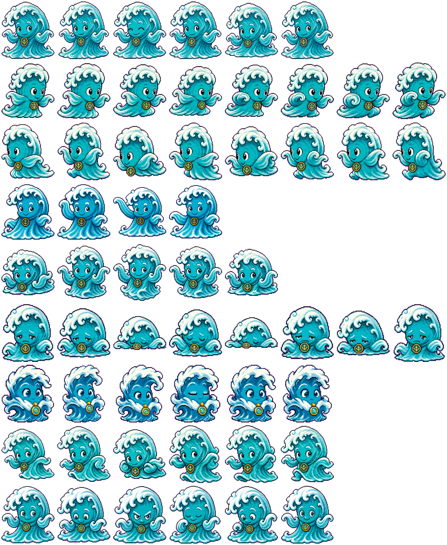Wave Delegate spritesheet preview