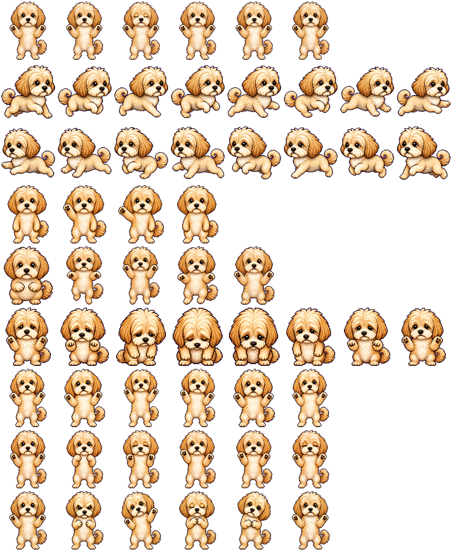 Wavy spritesheet preview