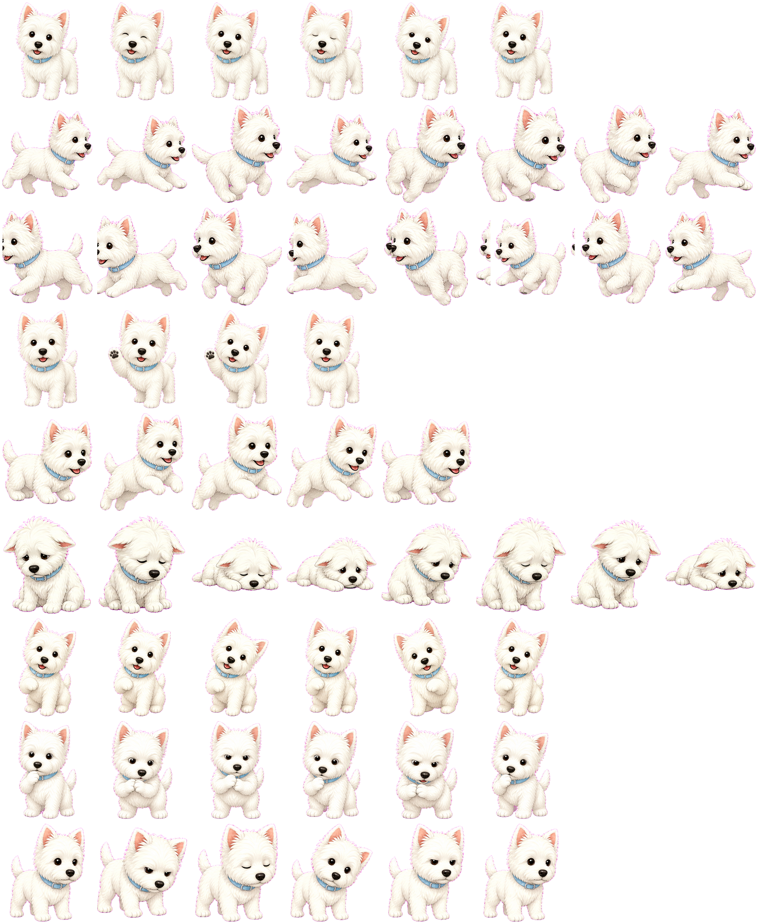 Westie西高地 Codex Pet 动态桌面宠物预览图