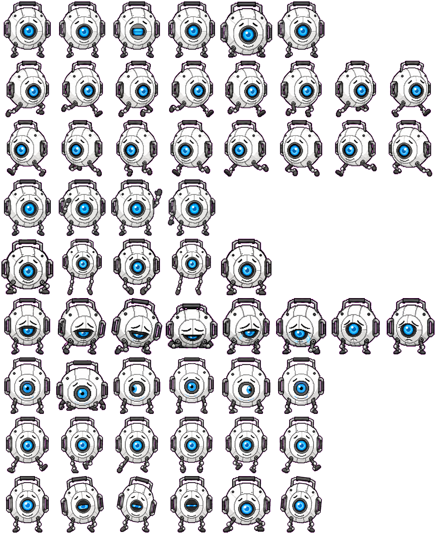 Wheatley spritesheet preview