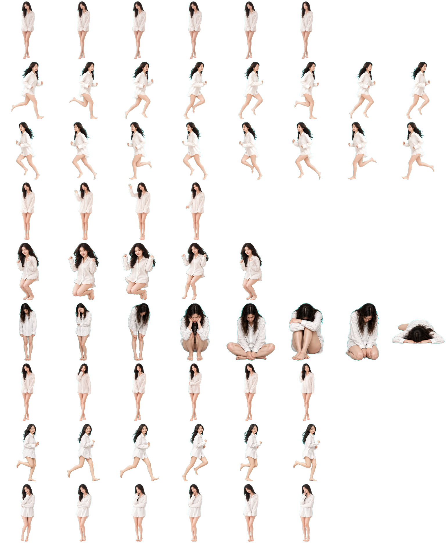 White Muse spritesheet preview