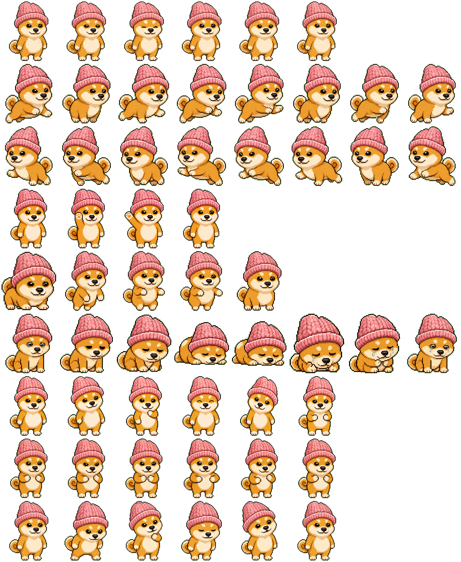 WIF spritesheet preview