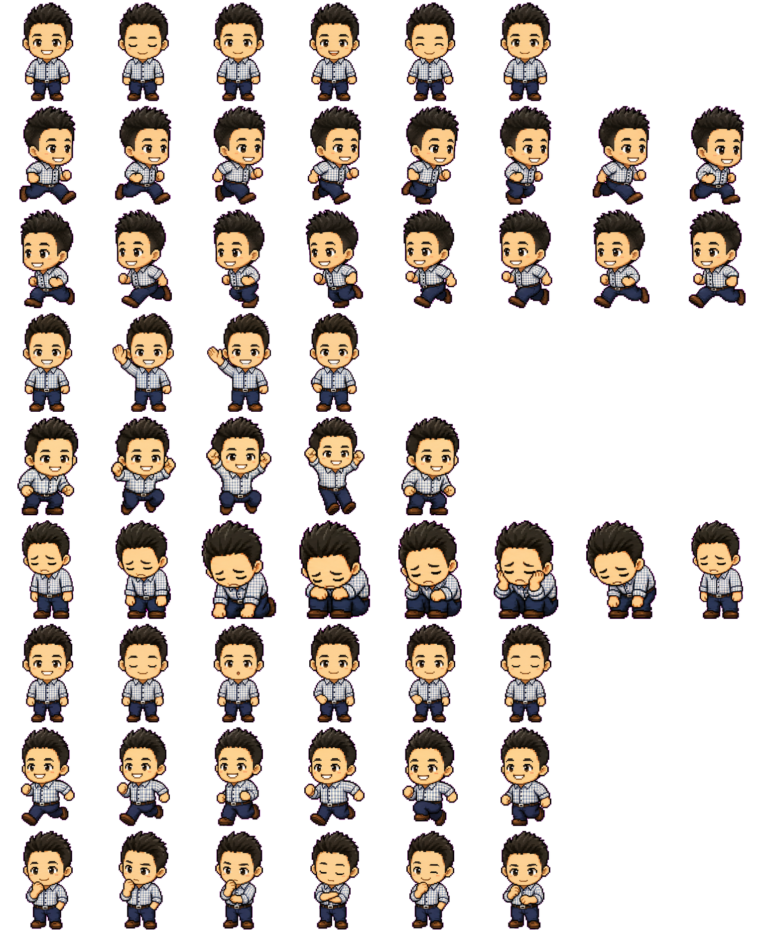 Will 保哥 spritesheet preview