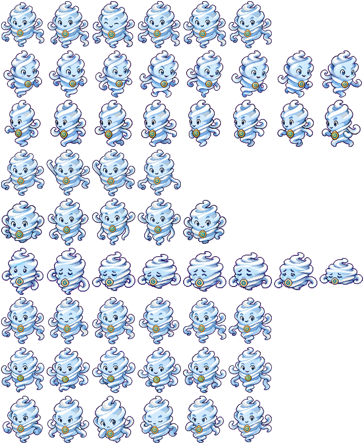 Wind Delegate spritesheet preview