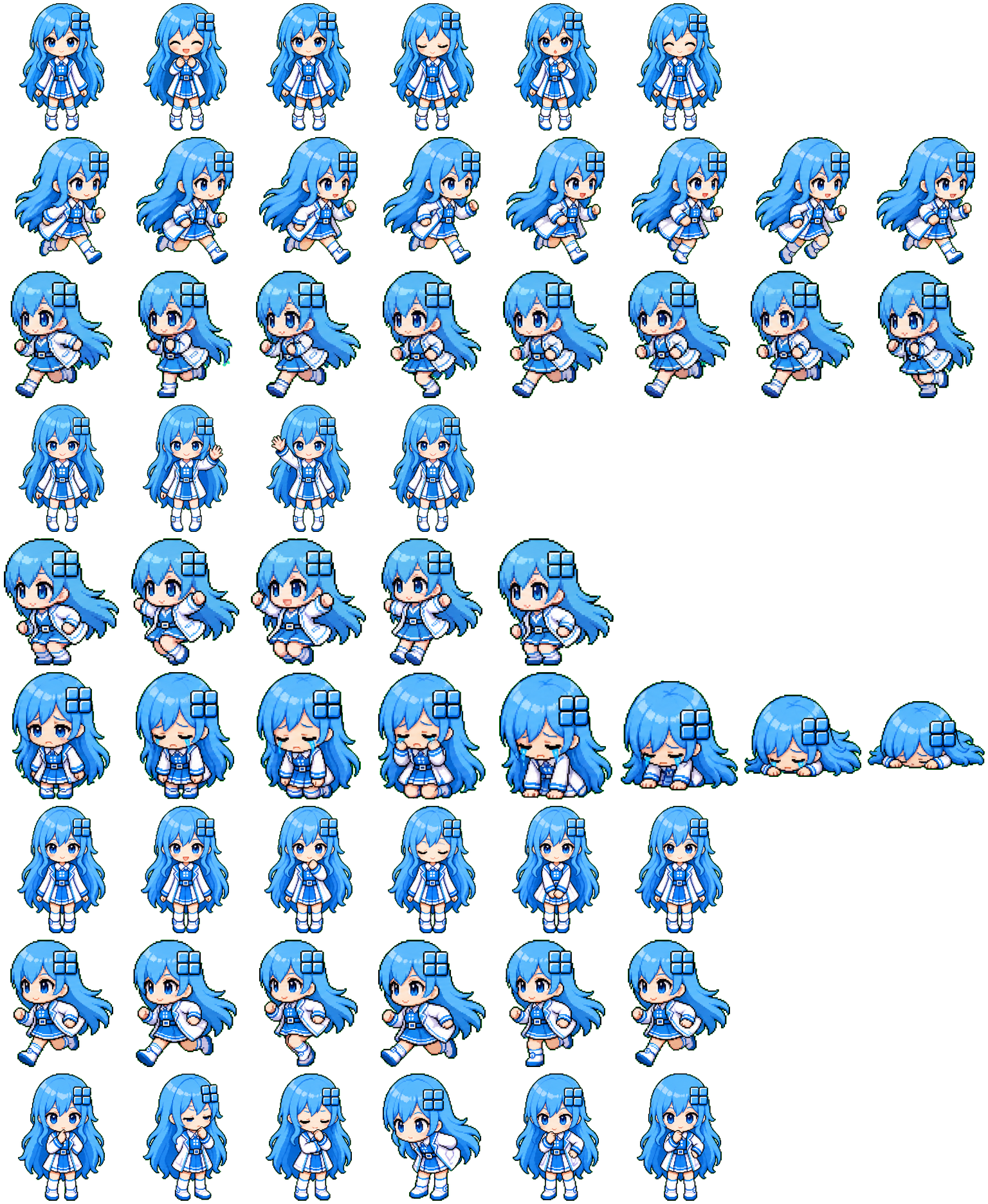 Windows Muse spritesheet preview