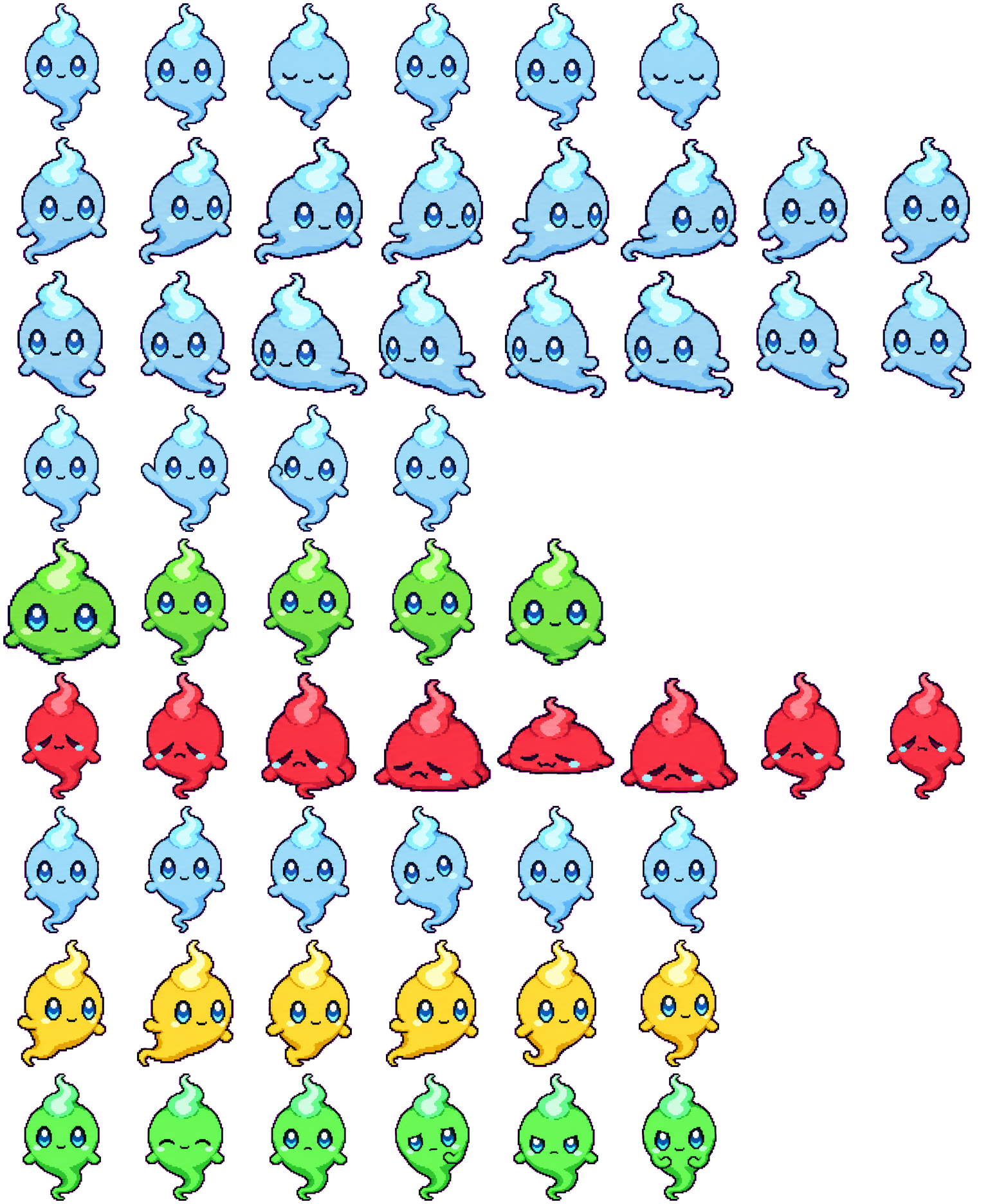 Wisp spritesheet preview
