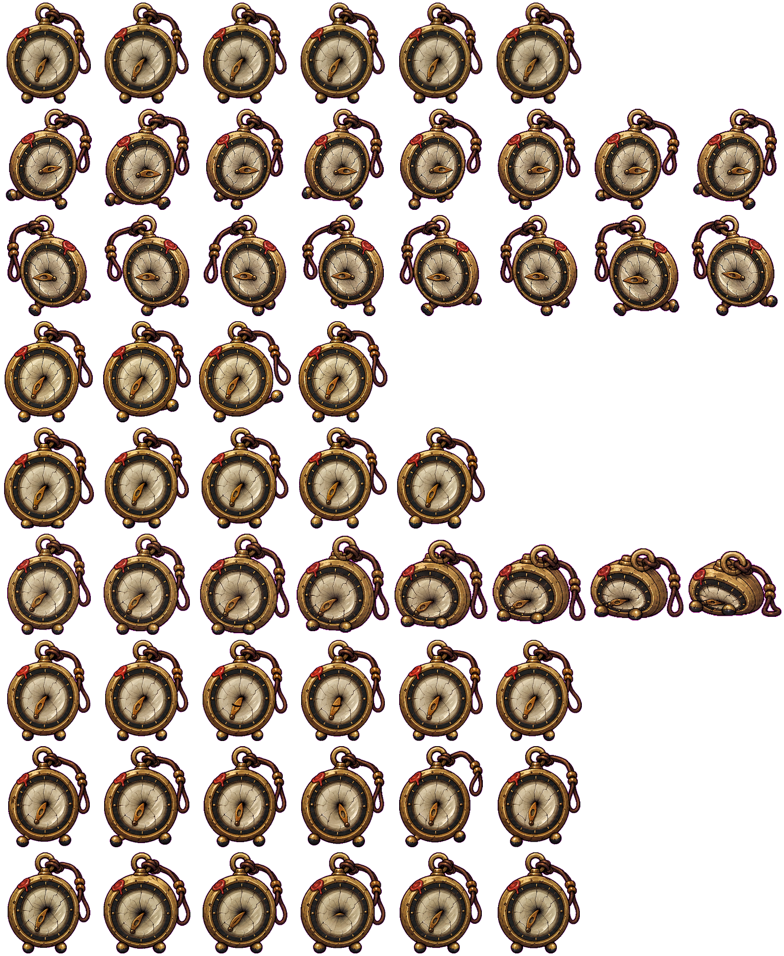 Worry Compass spritesheet preview