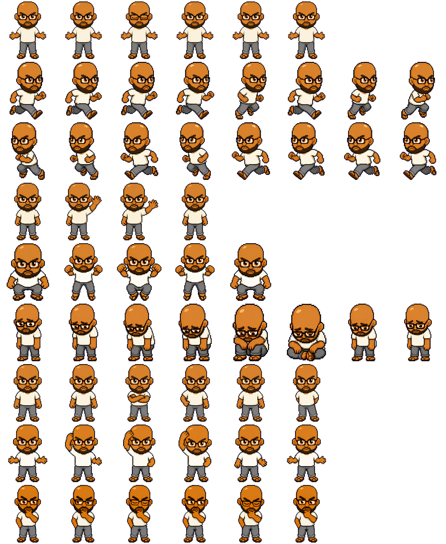 Wulujia spritesheet preview