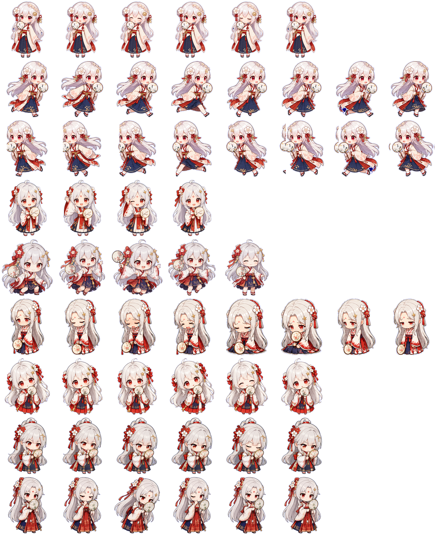 Xiao Moli animated desktop pet preview for Codex Pet