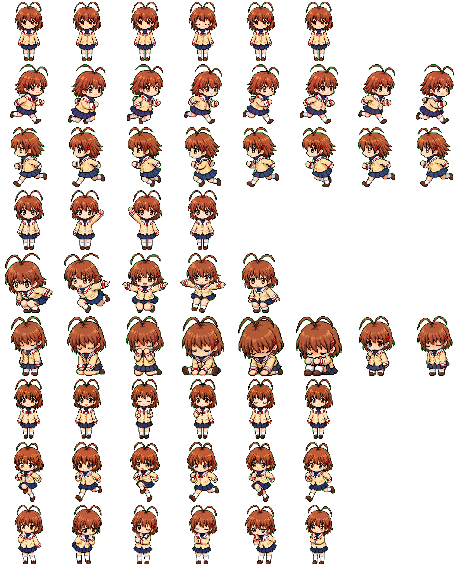 小渚 spritesheet preview