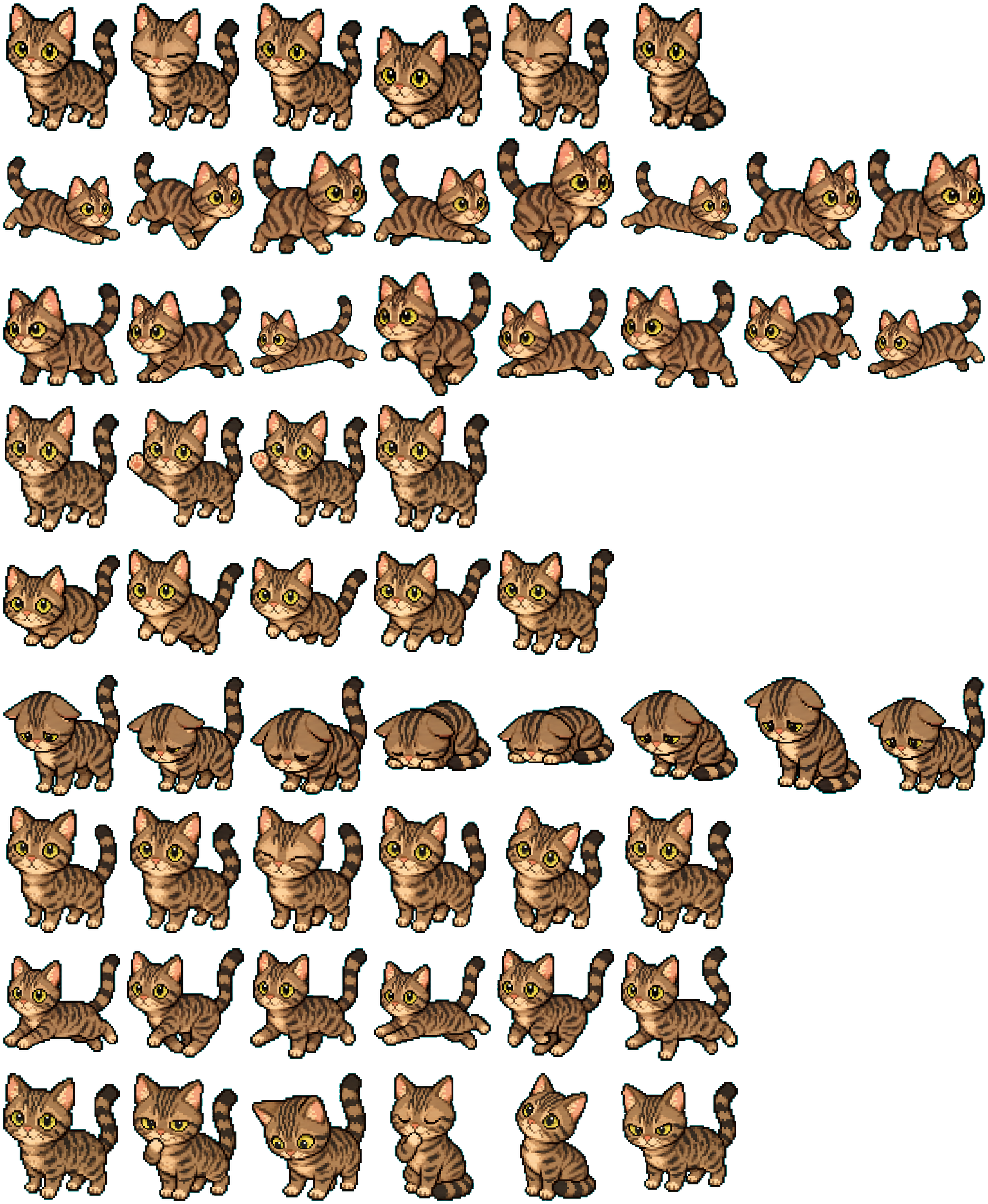 小豹 spritesheet preview