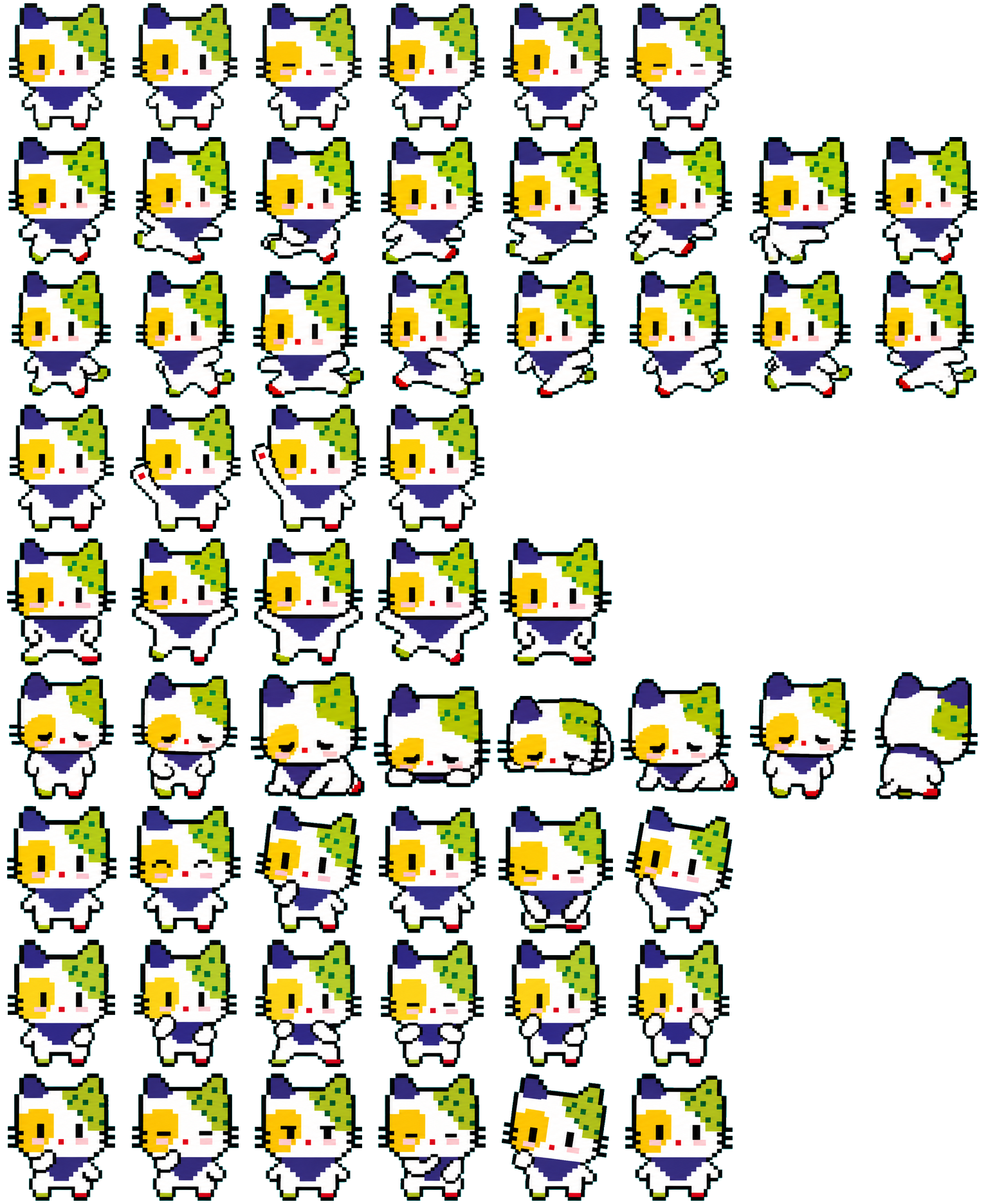 小怪 spritesheet preview