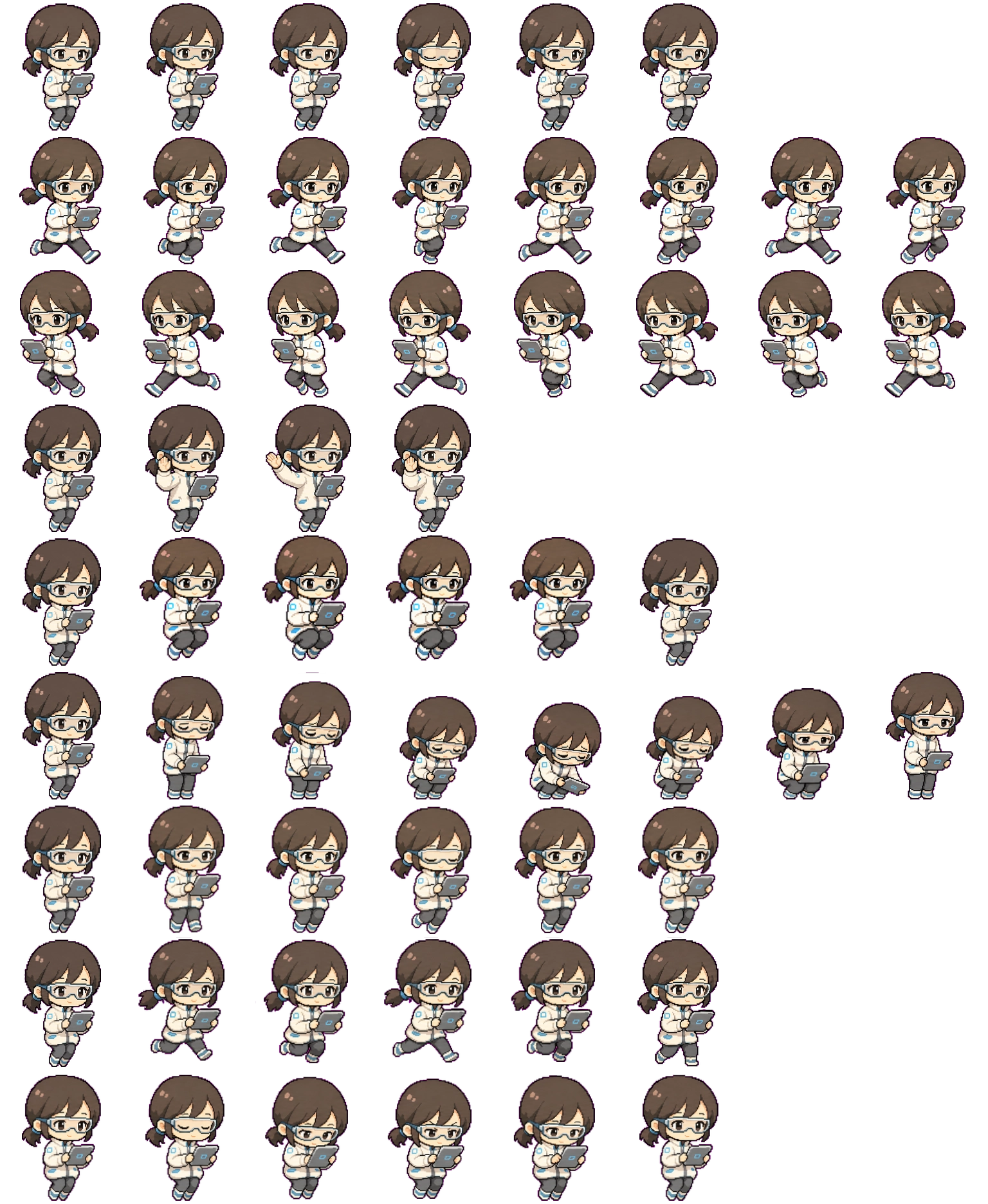 小柯 spritesheet preview