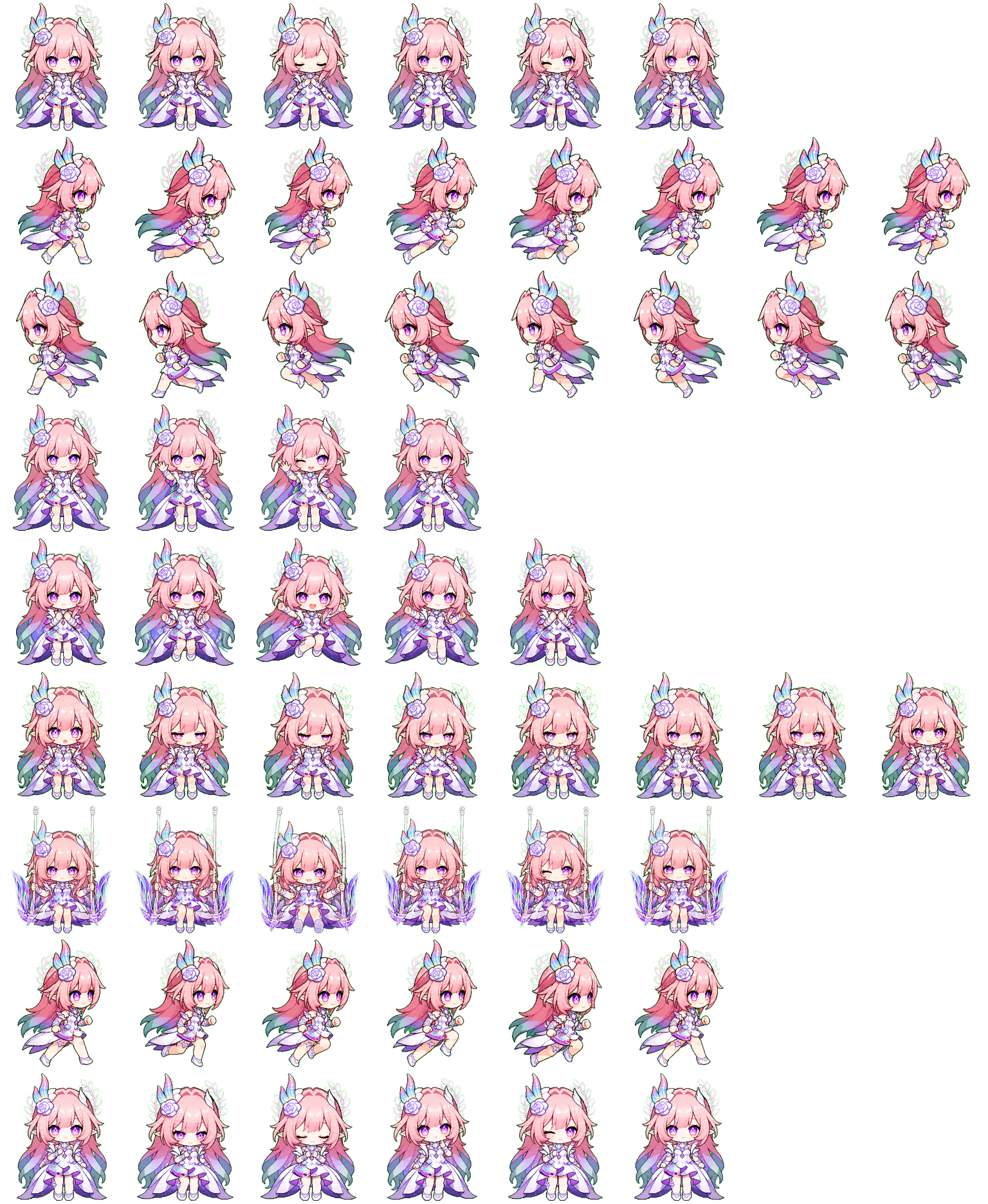 昔涟 spritesheet preview