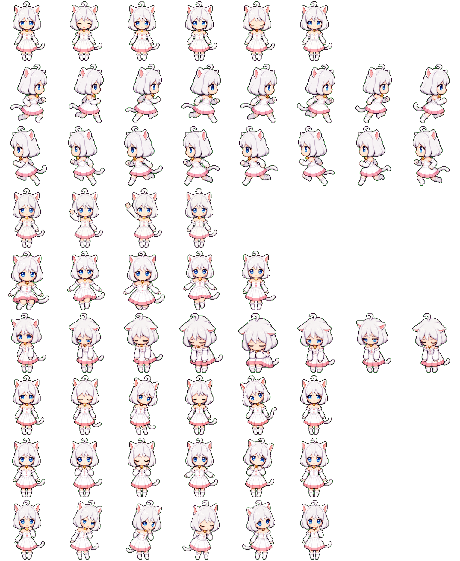 星瞳 spritesheet preview