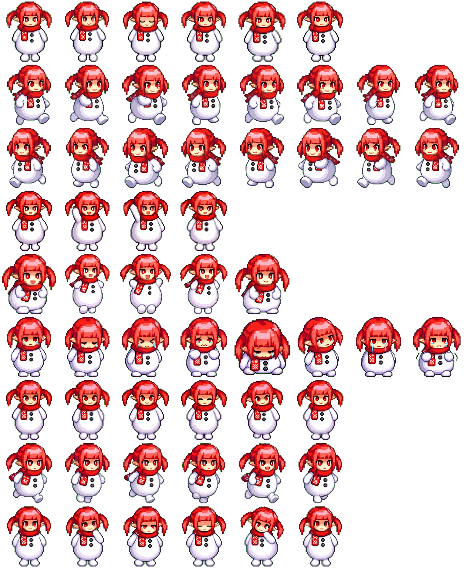 xueren spritesheet preview