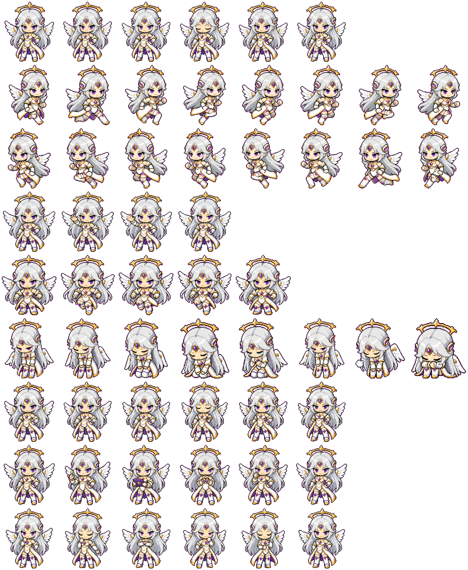 Yan spritesheet preview