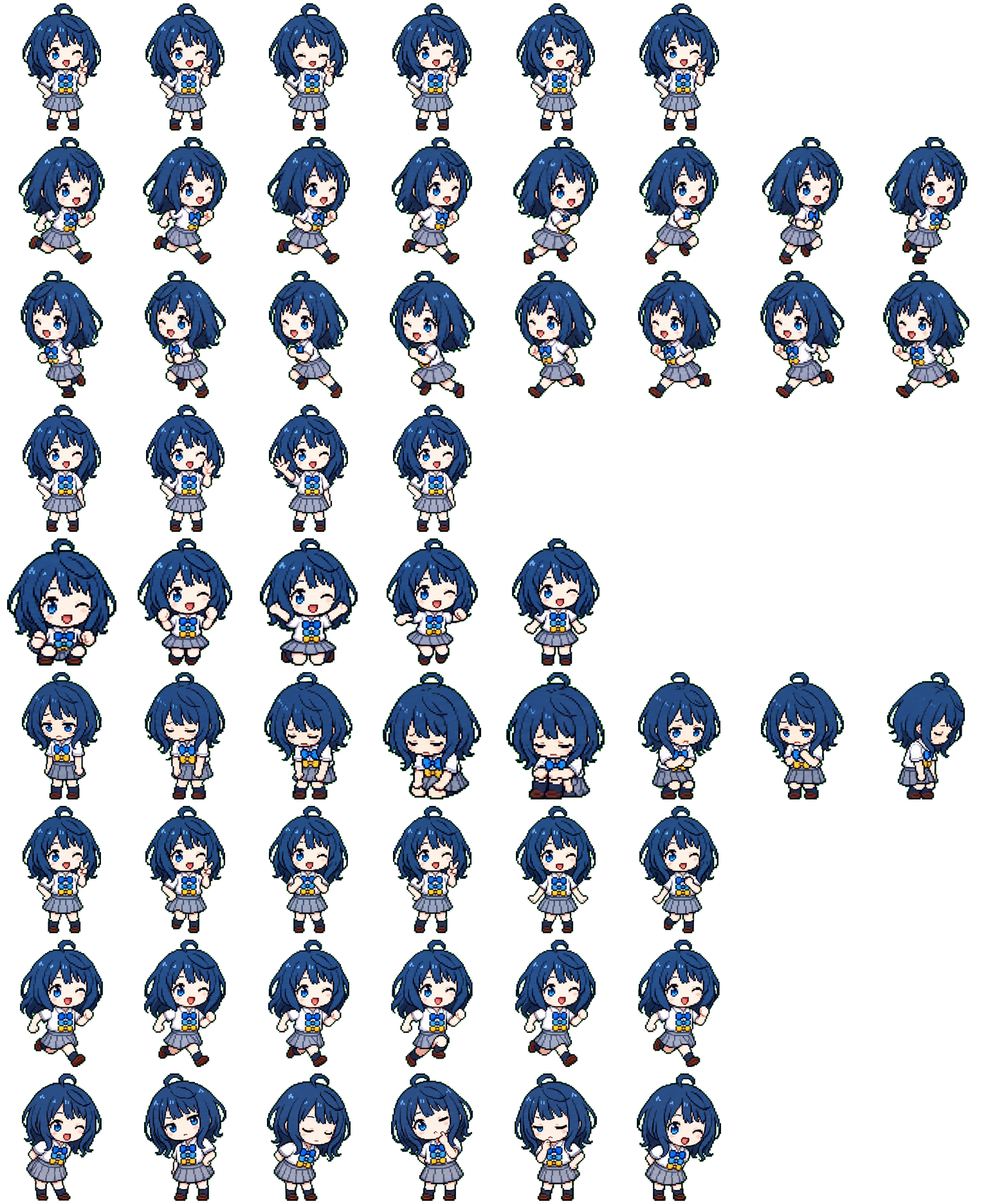 Yanami Anna spritesheet preview