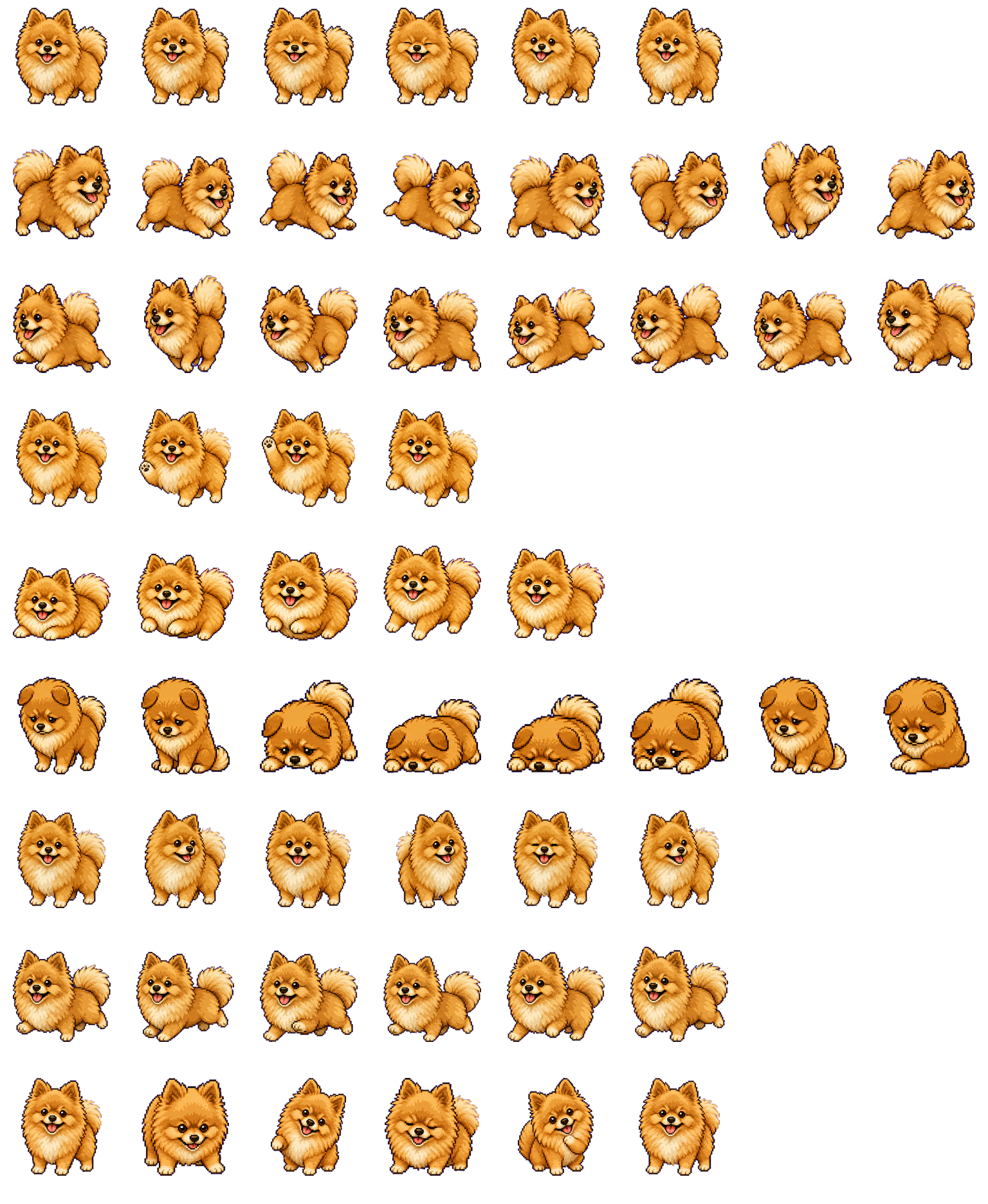杨三宝 spritesheet preview