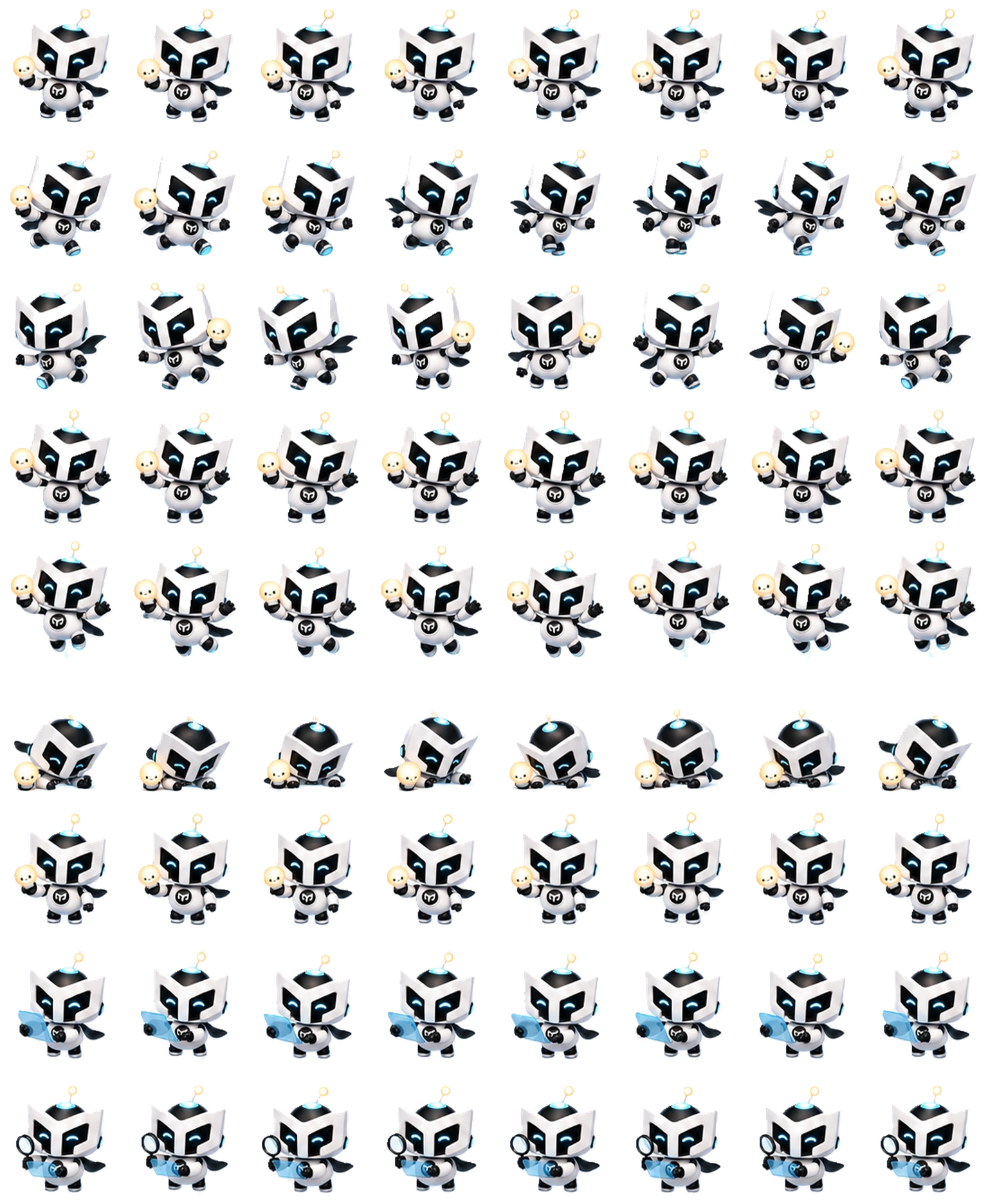 Yeelight Lumi animated desktop pet preview for Codex Pet