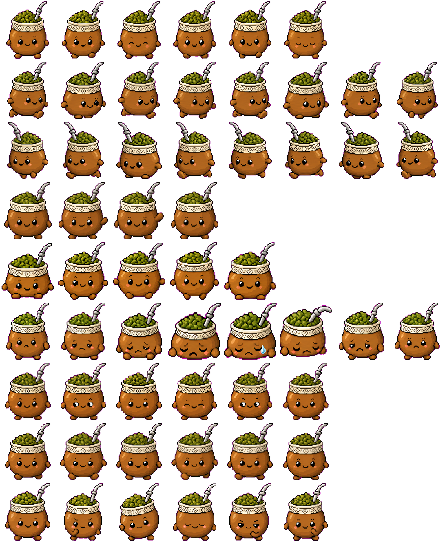 Yerbito spritesheet preview