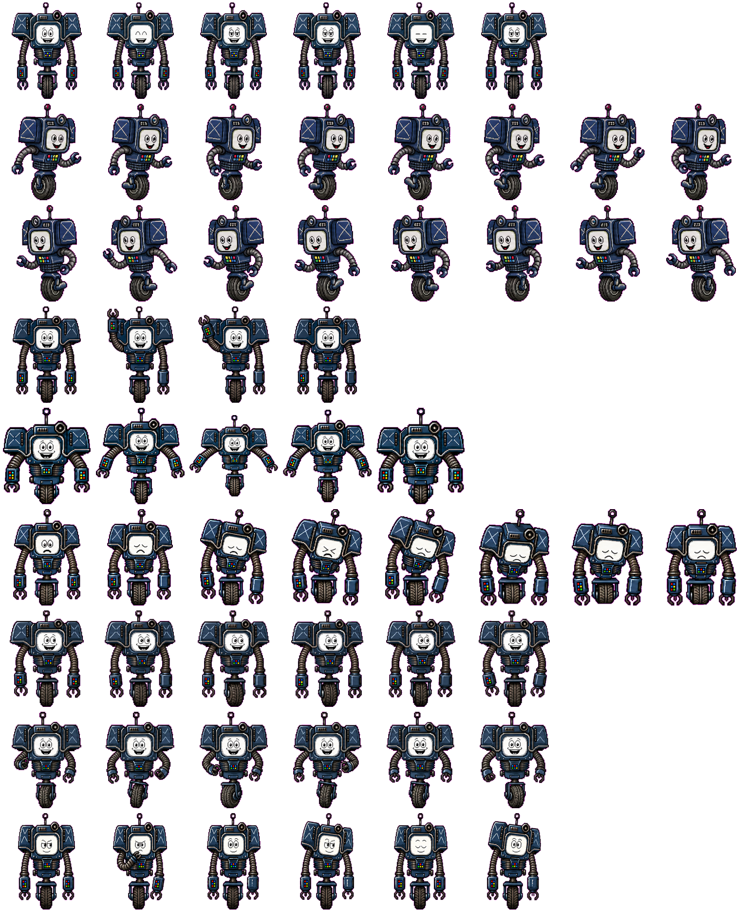 Yes Man spritesheet preview