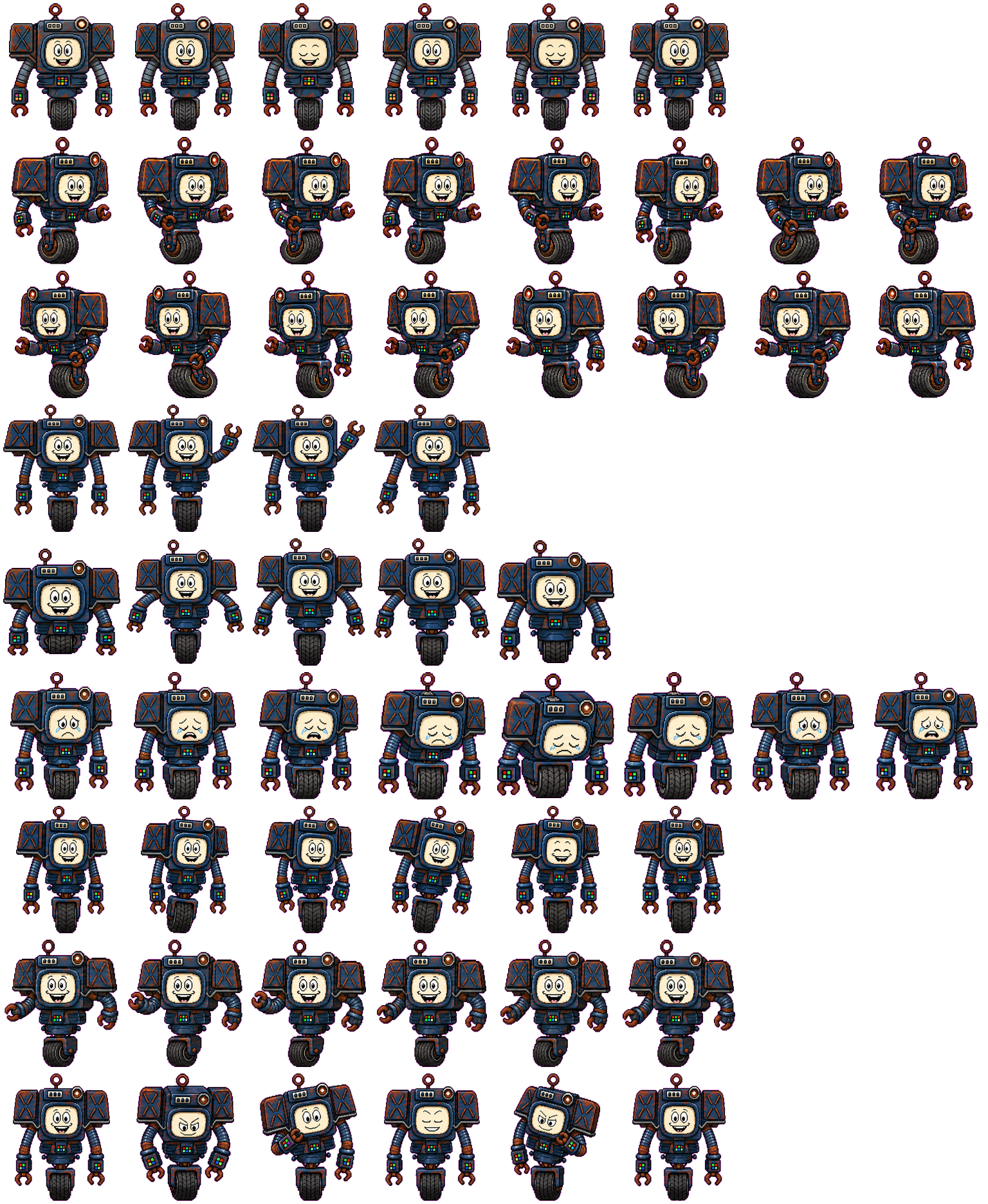 Yesman spritesheet preview