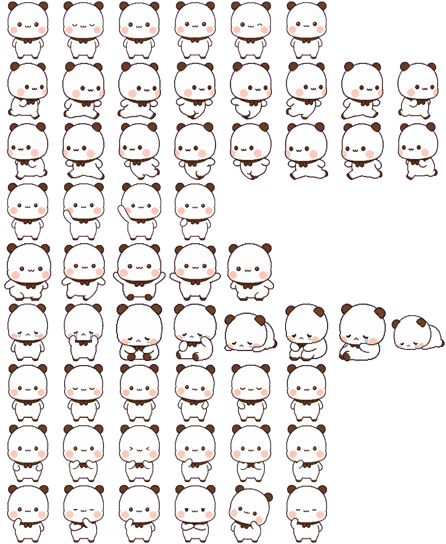 Yier spritesheet preview