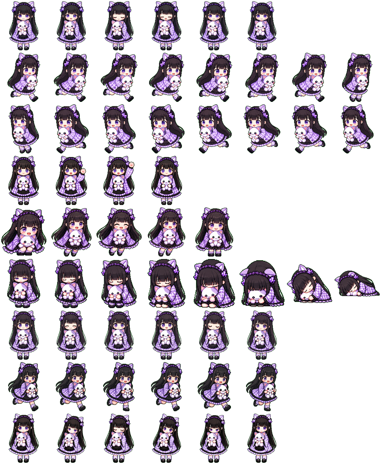 元气眠眠 spritesheet preview