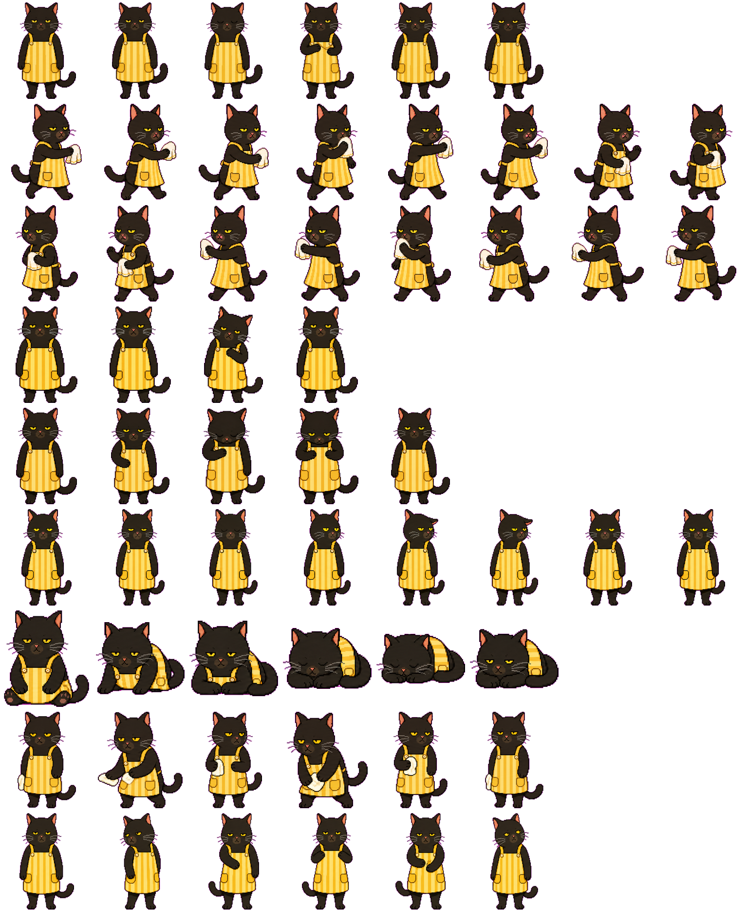 Yukichi spritesheet preview
