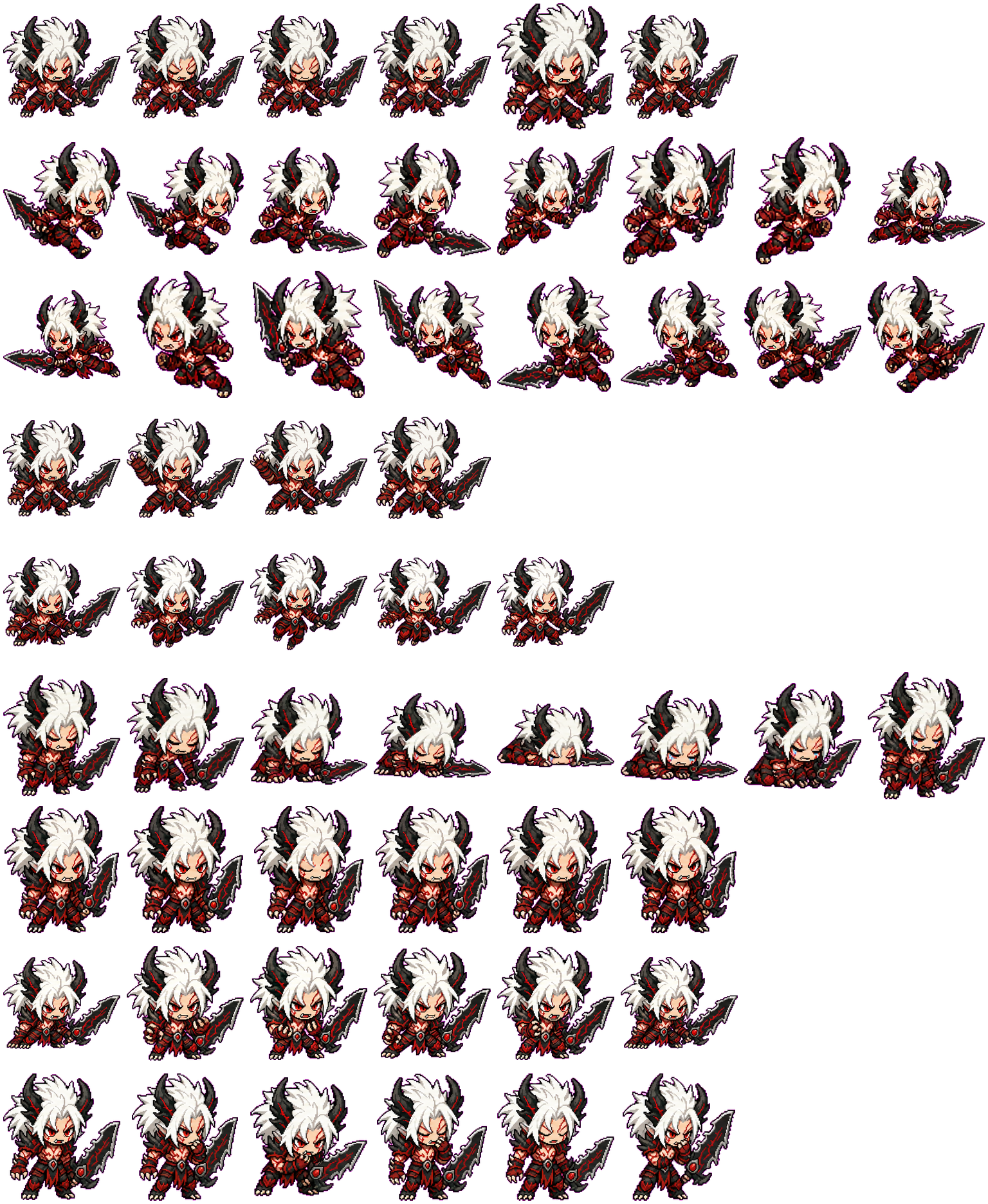 狱血 spritesheet preview