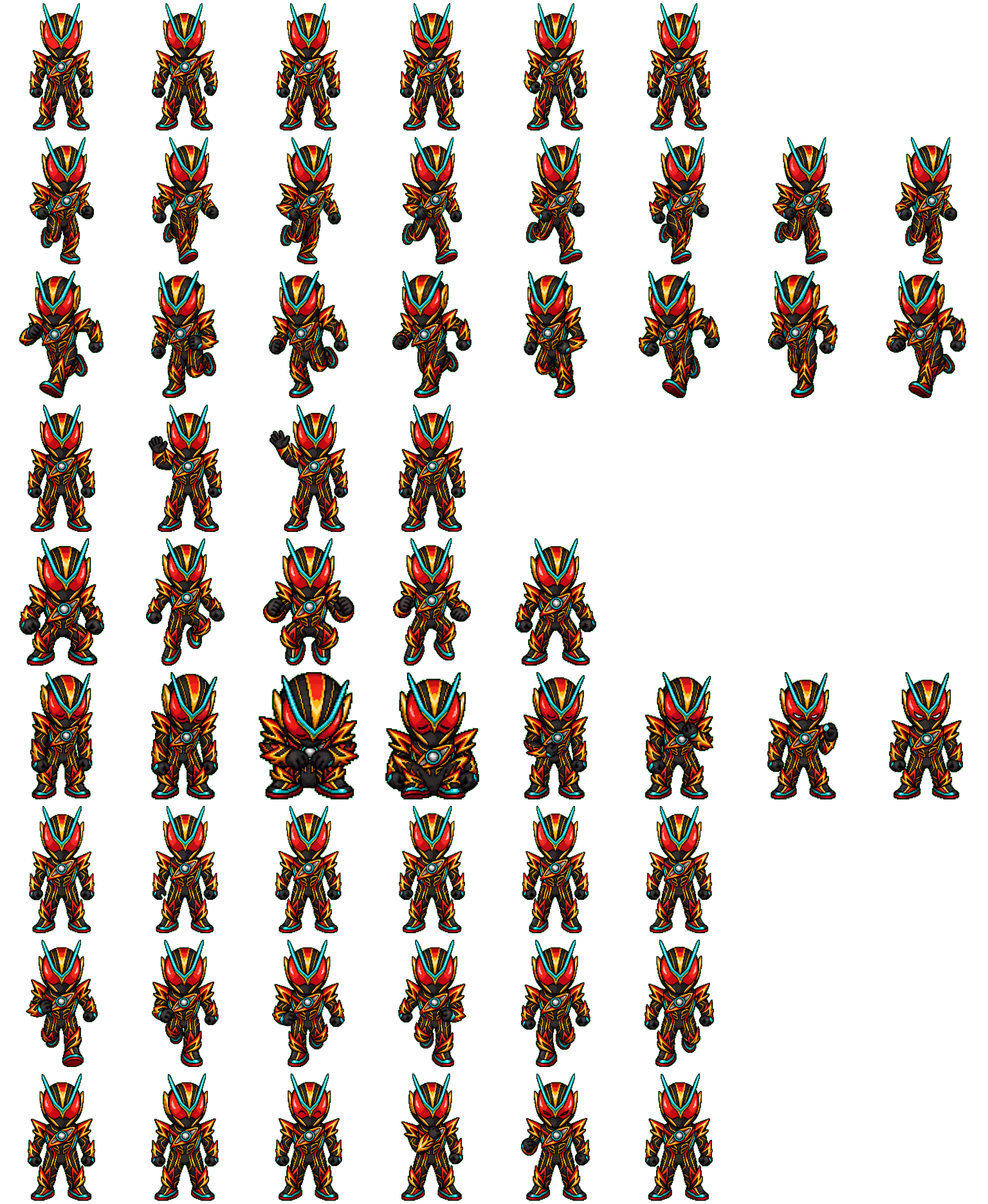 zeztz-exdream spritesheet preview