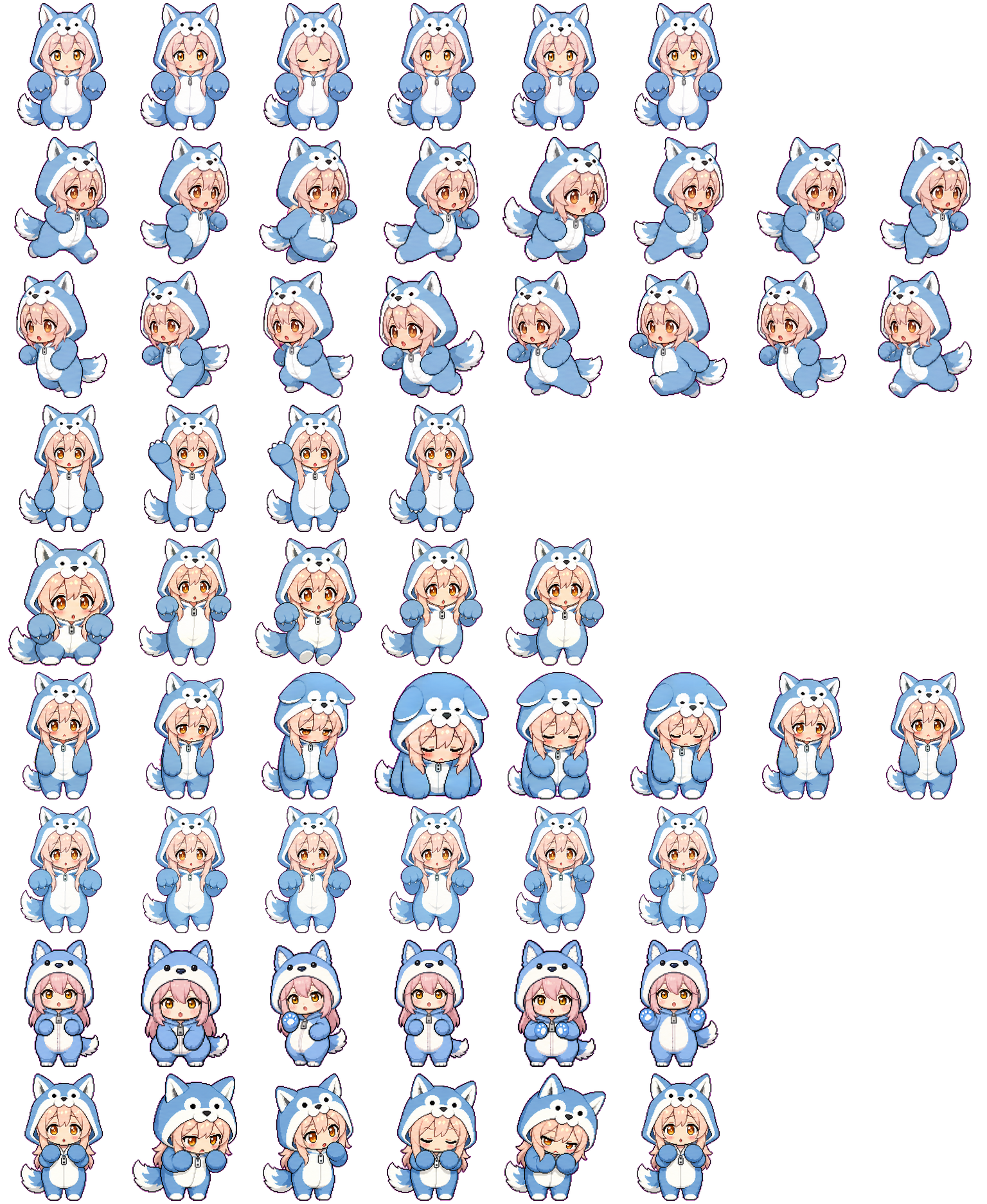 真寻 Codex Pet 动态桌面宠物预览图