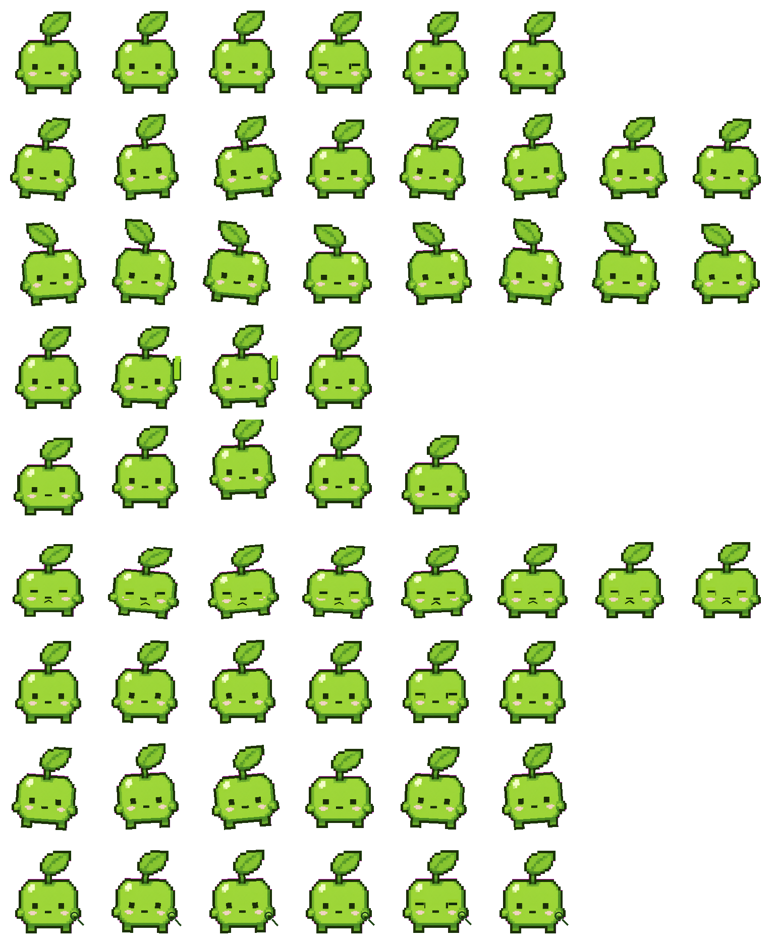 祝尼魔 spritesheet preview
