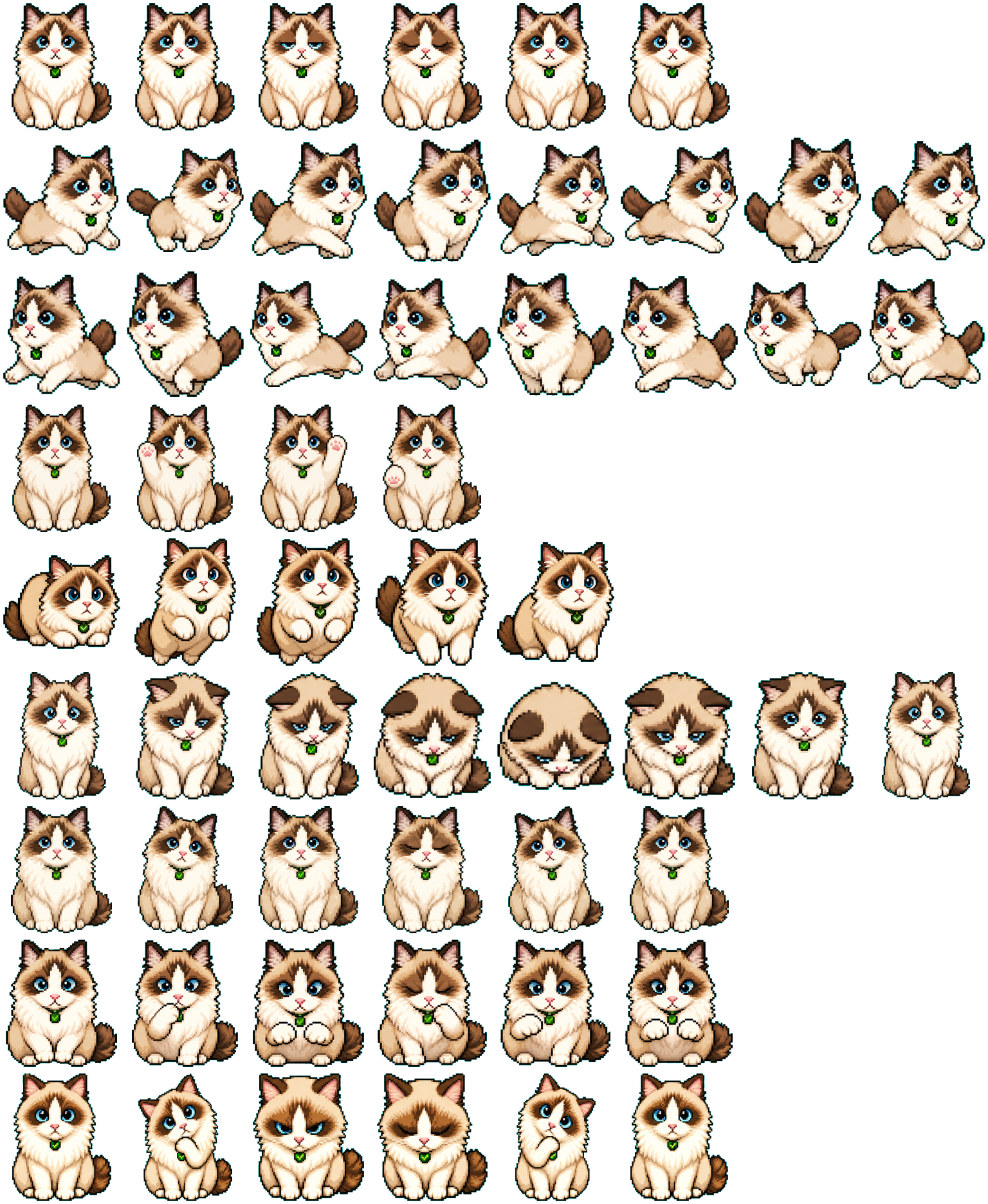 Zongzi spritesheet preview