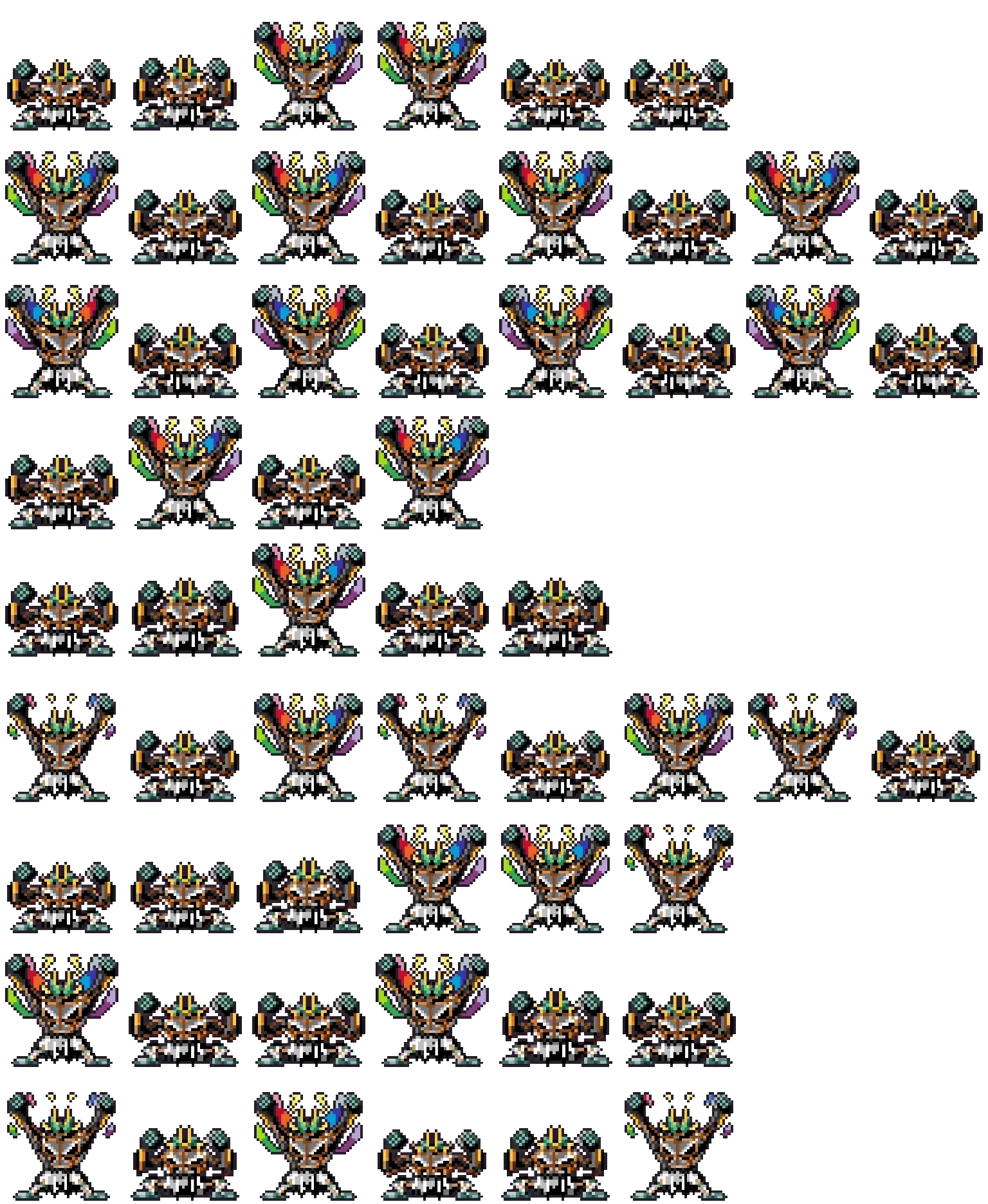 假面骑士zzz灾厄形态 spritesheet preview